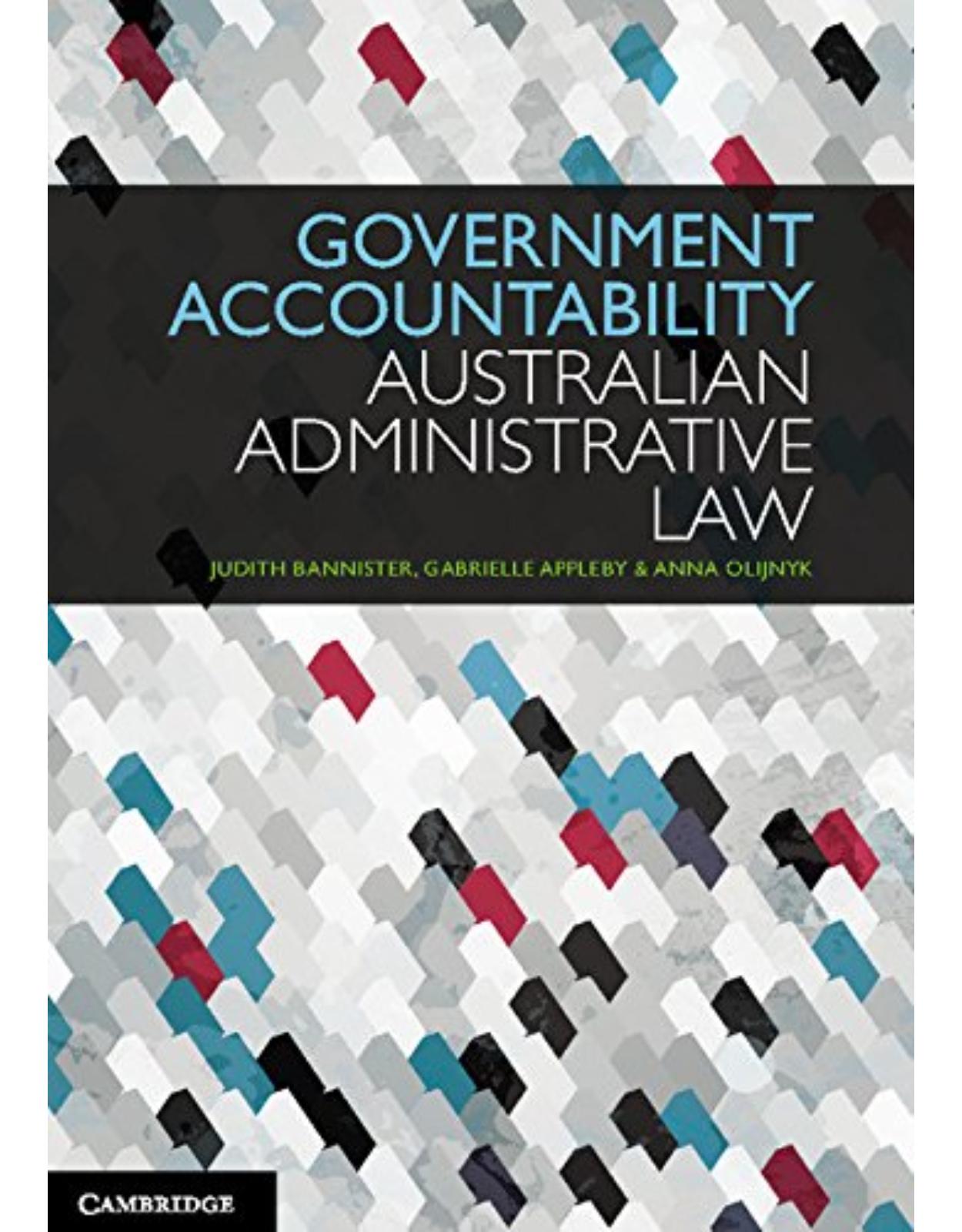 Government Accountability: Australian Administrative Law