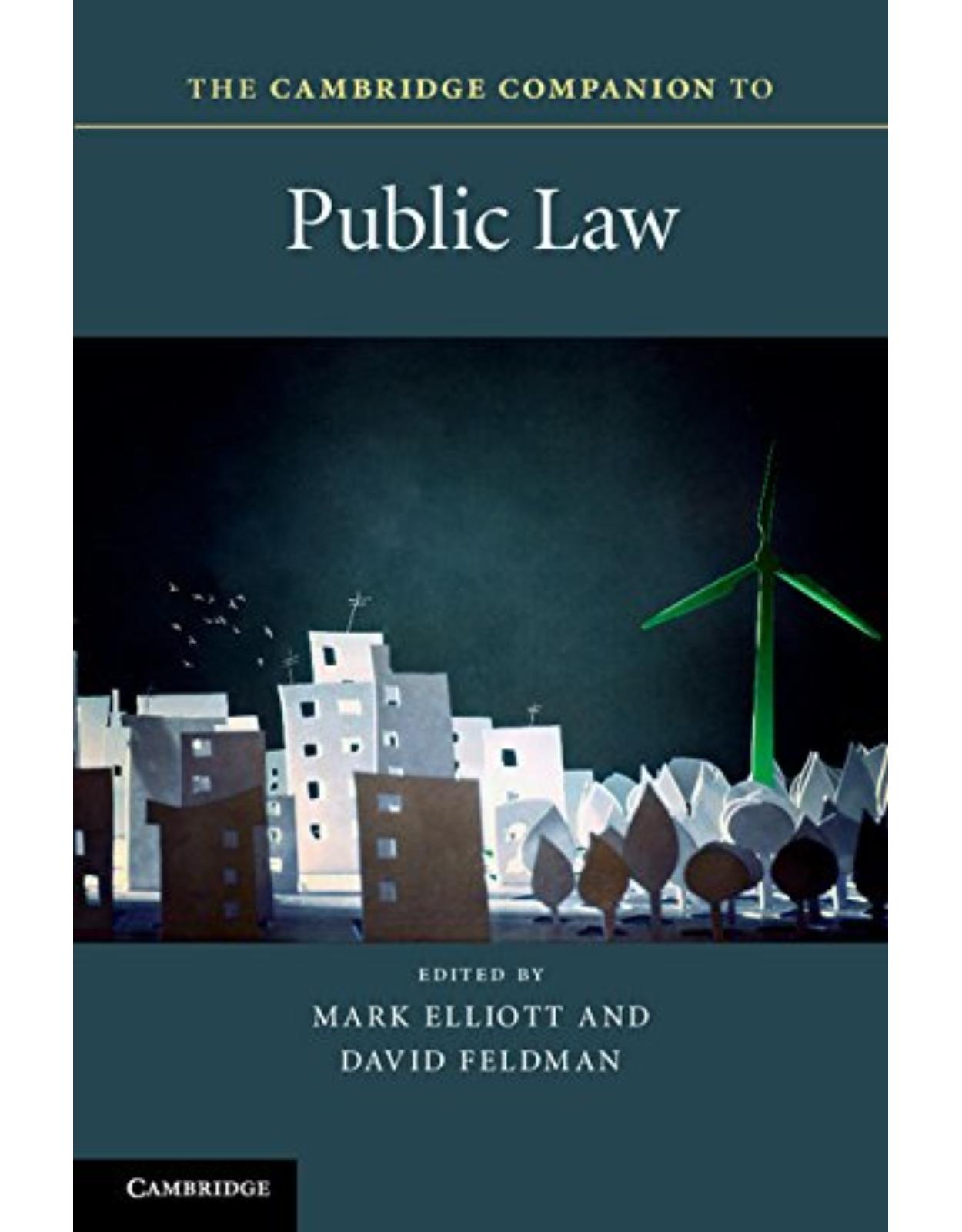 The Cambridge Companion to Public Law (Cambridge Companions to Law)