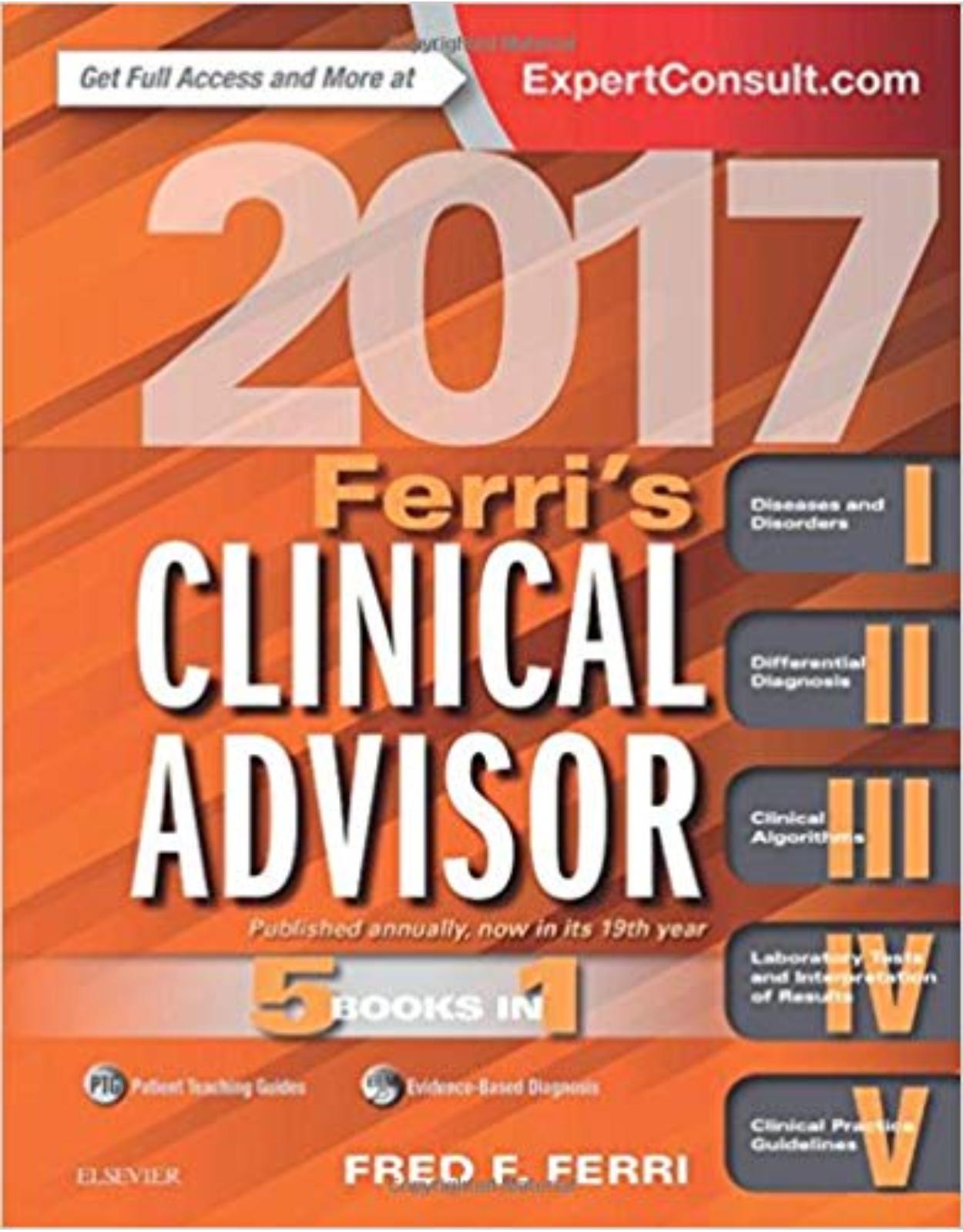 Ferri's Clinical Advisor 2017