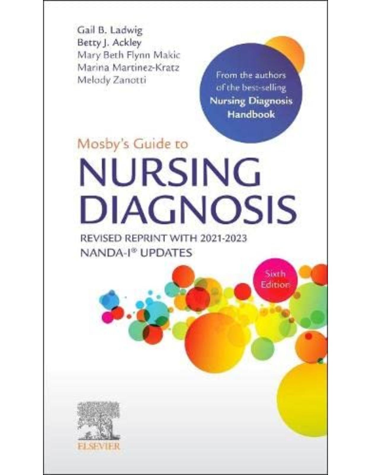Mosby's Guide to Nursing Diagnosis, 6th Edition Revised Reprint with 2021-2023 