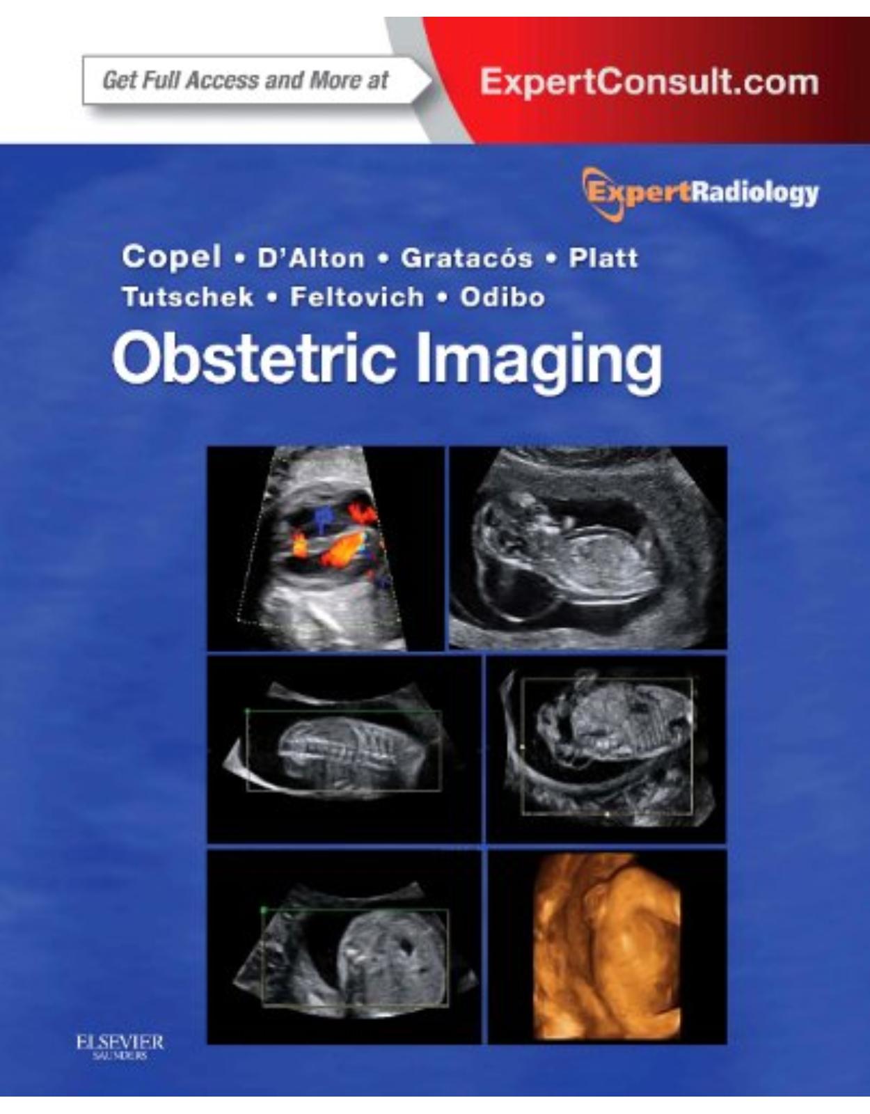 Obstetric Imaging: Expert Radiology Series (Expert Consult Premium Edition - Enhanced Online Features and Print), 1e