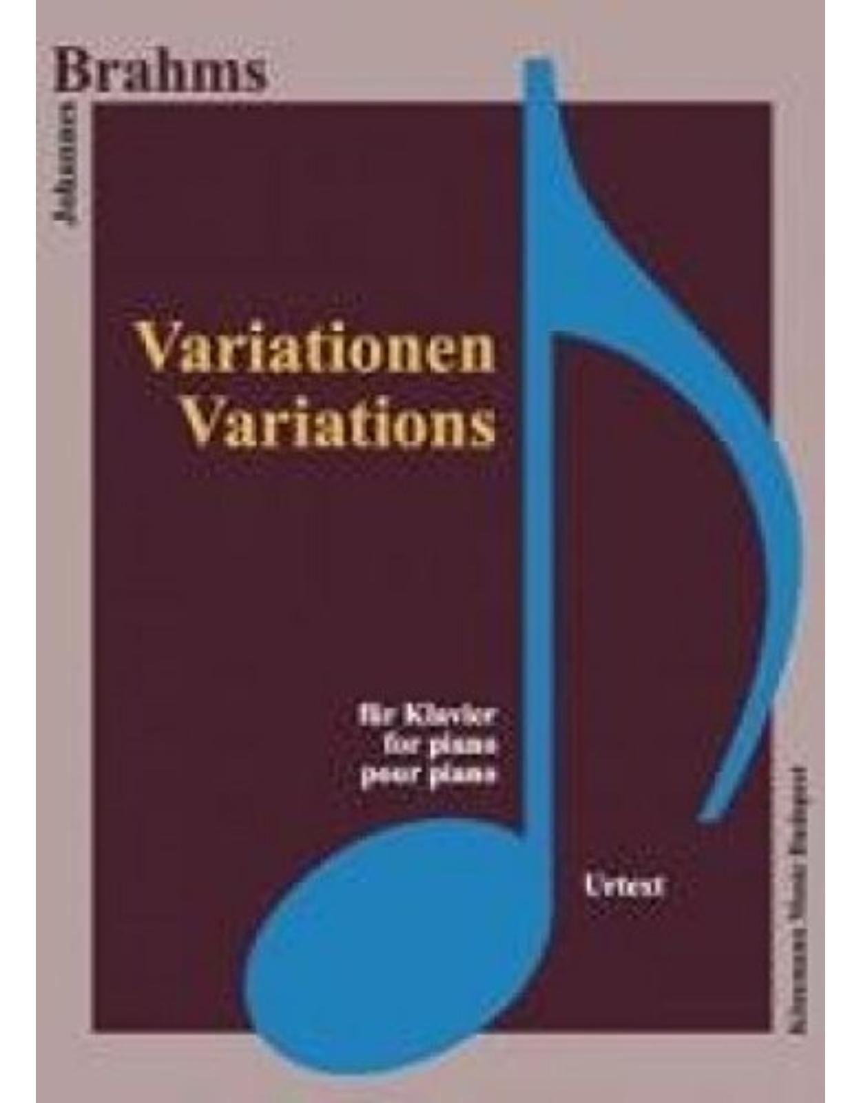 Brahms, Variationen