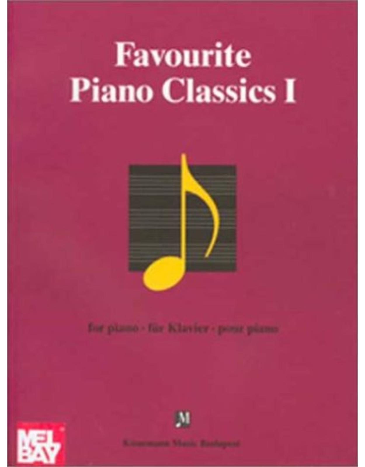 Favourite Piano Classics (Partitions Musi)