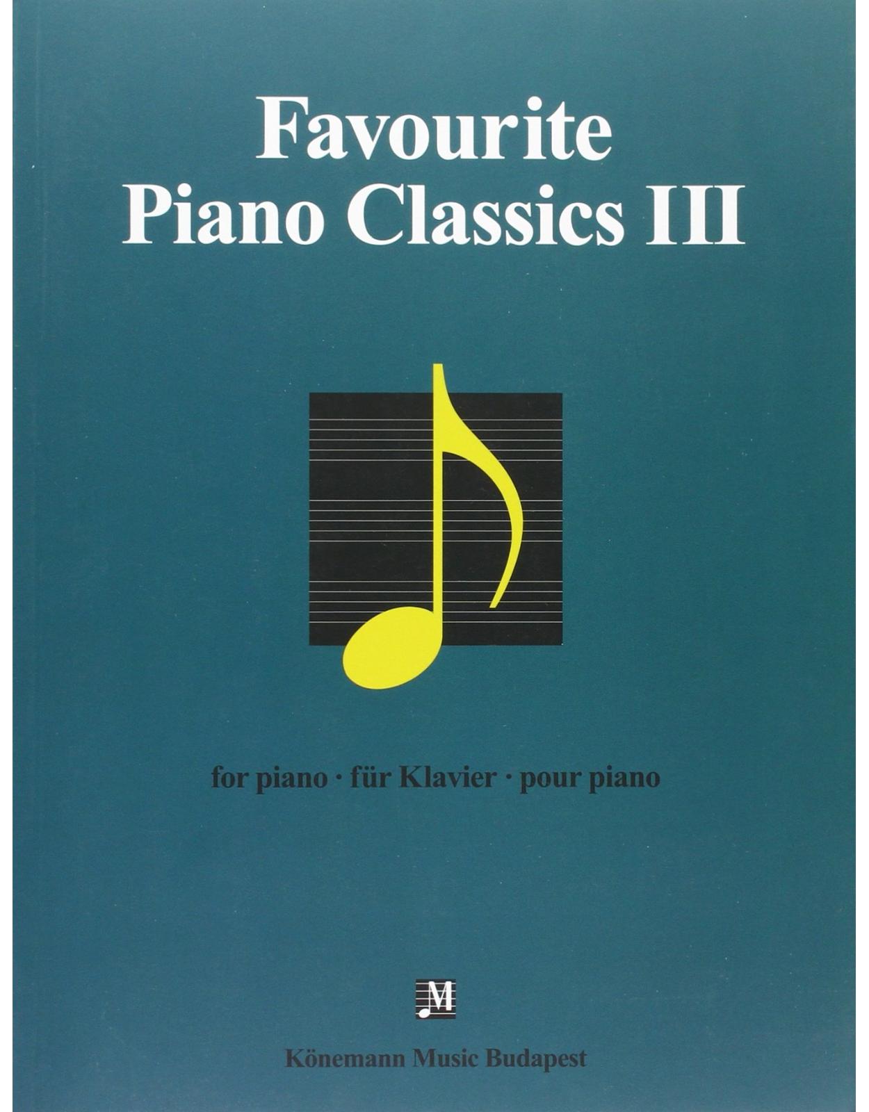 Favourite Piano Classics III 