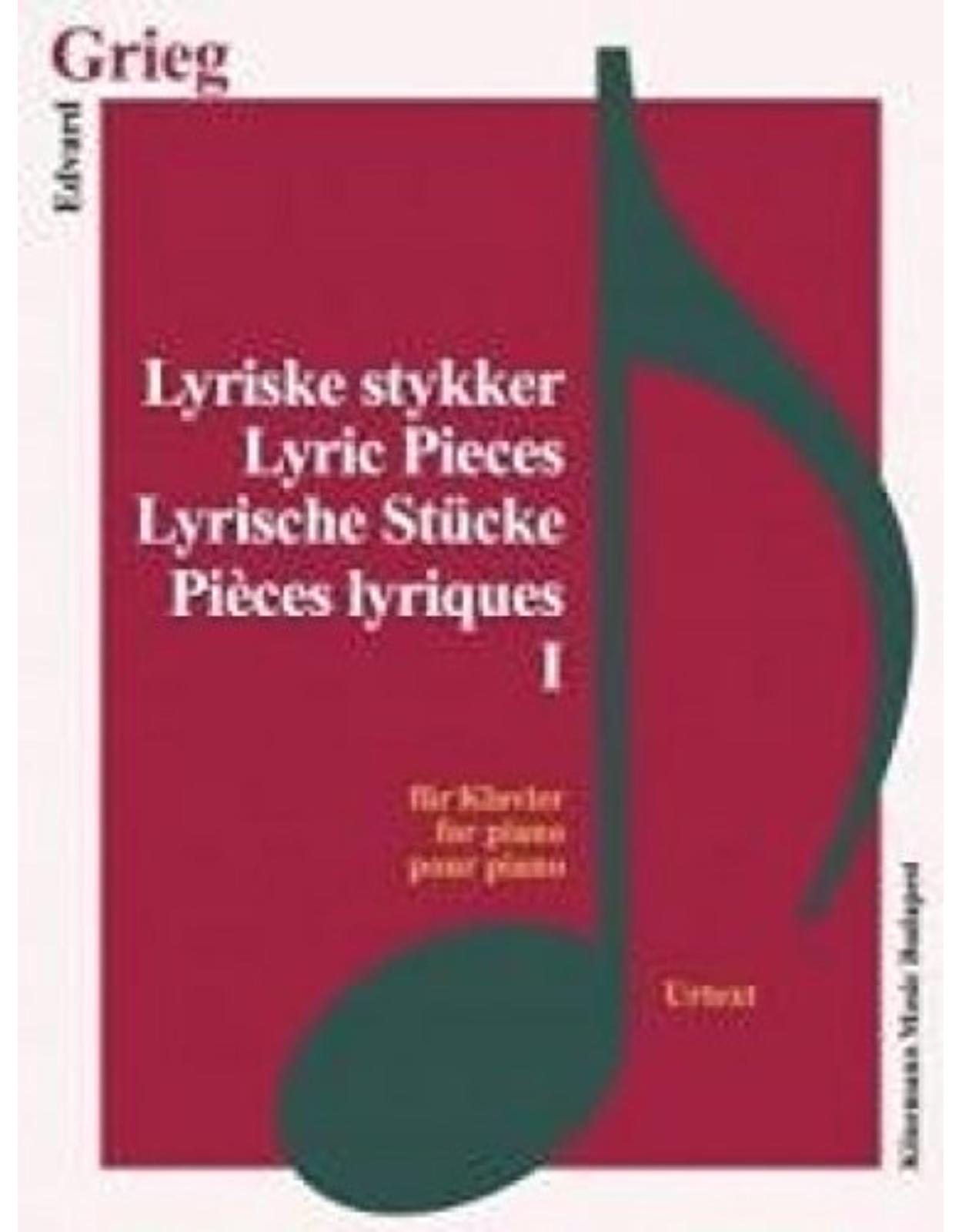 Grieg, Lyrische Stücke I