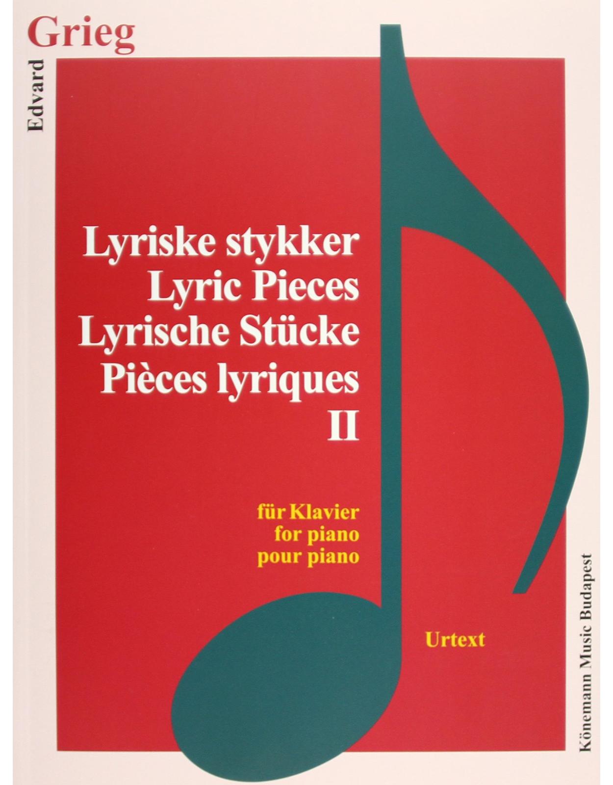  Grieg, Lyrische Stücke II