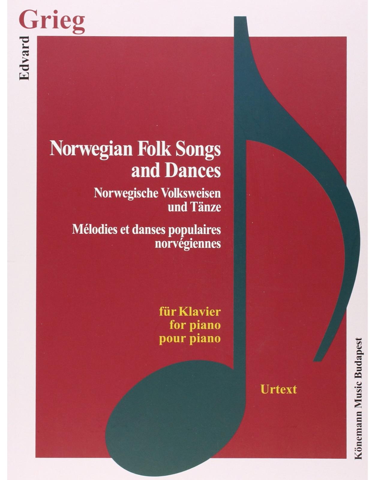 Grieg, Norwegian Folk Songs and Dances