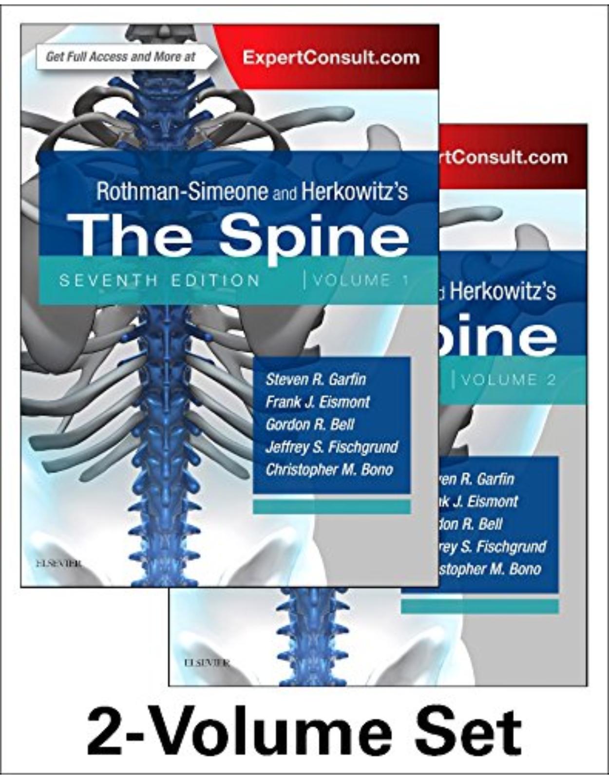 Rothman-Simeone and Herkowitz's The Spine, 2 Vol Set