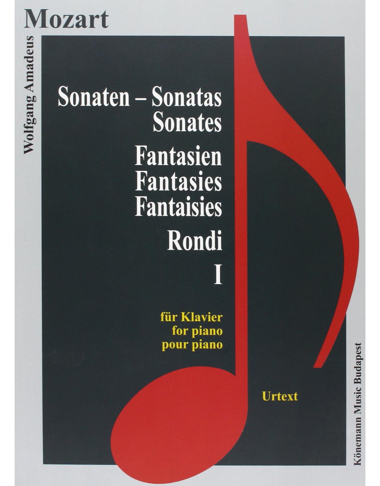 Mozart, Sonaten, Fantasien und Rondi I 