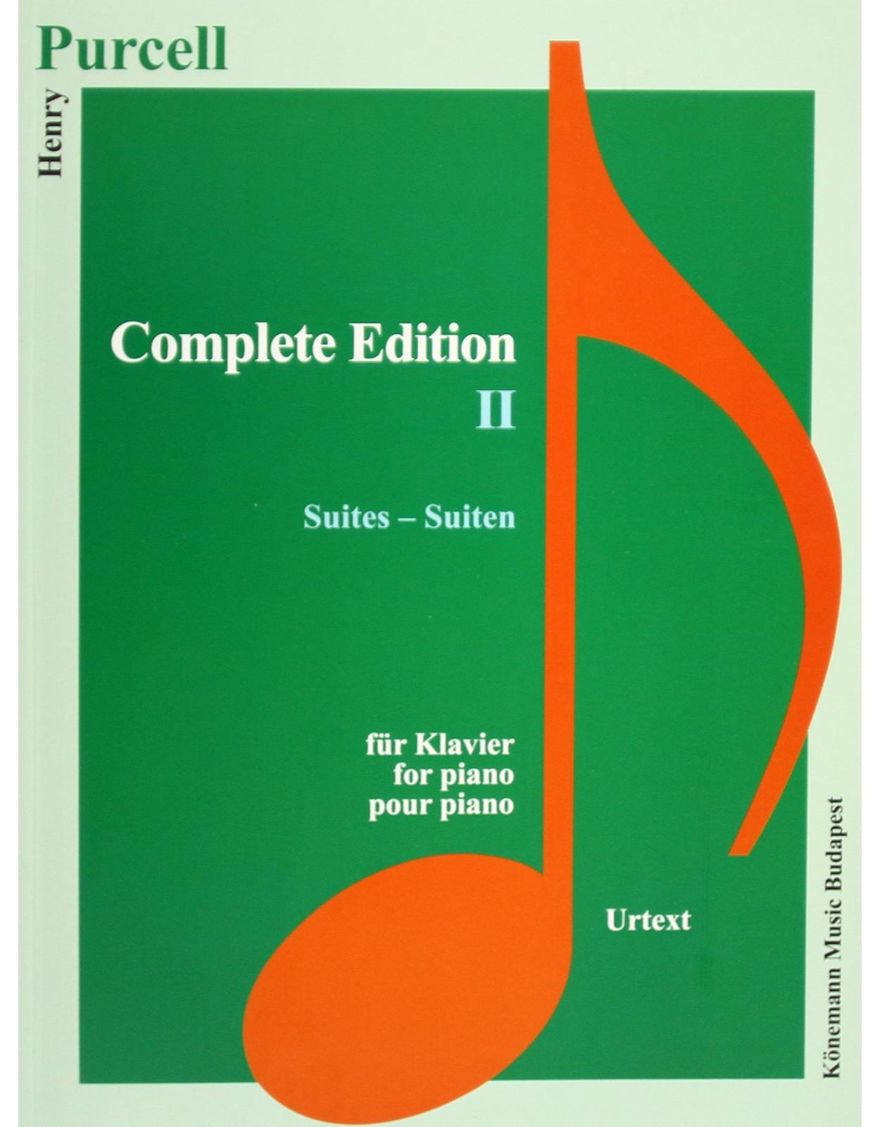 Purcell, Complete Edition II Suites 