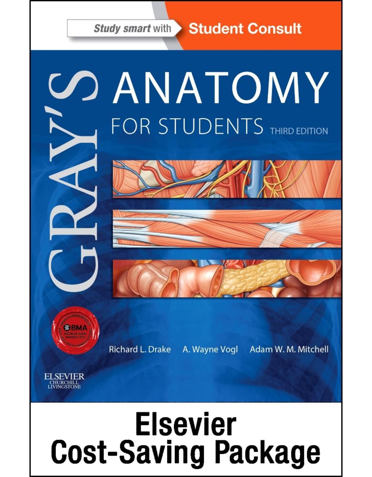 Netter Atlas of Human Anatomy and Gray's Anatomy for Students Package, 2nd Edition