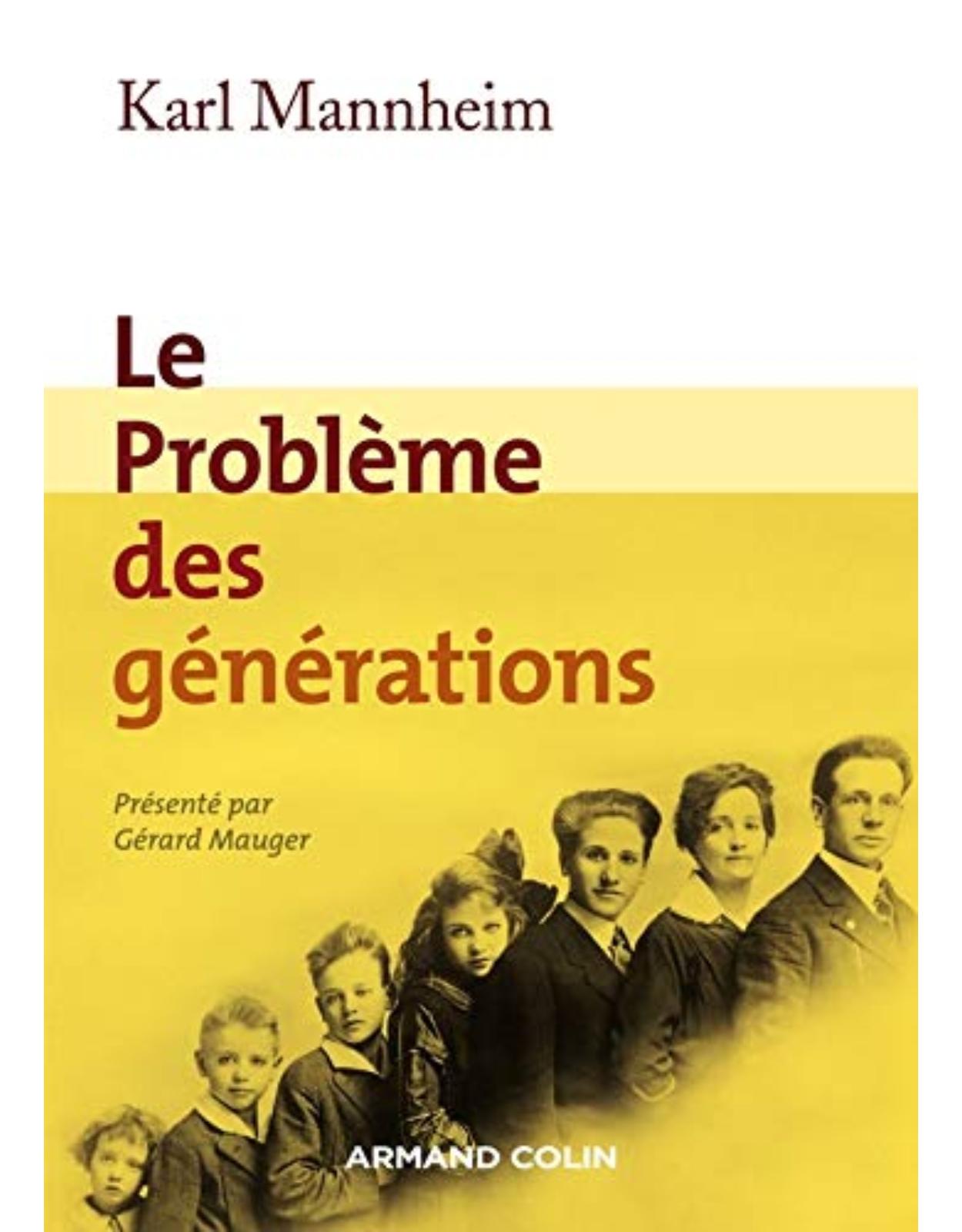 Le probleme des generations