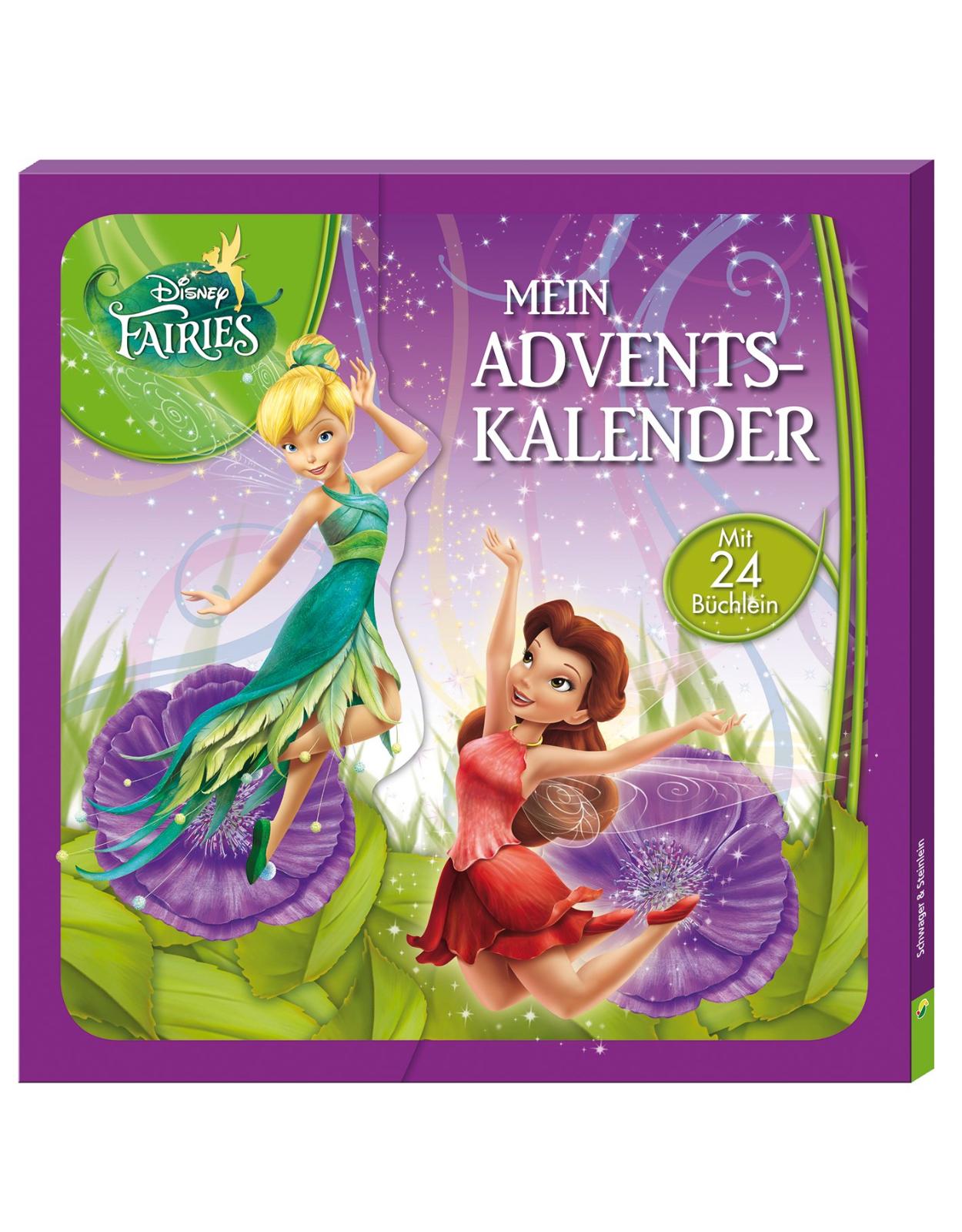 Disney Fairies - Mein Adventskalender: Mit 24 Büchlein