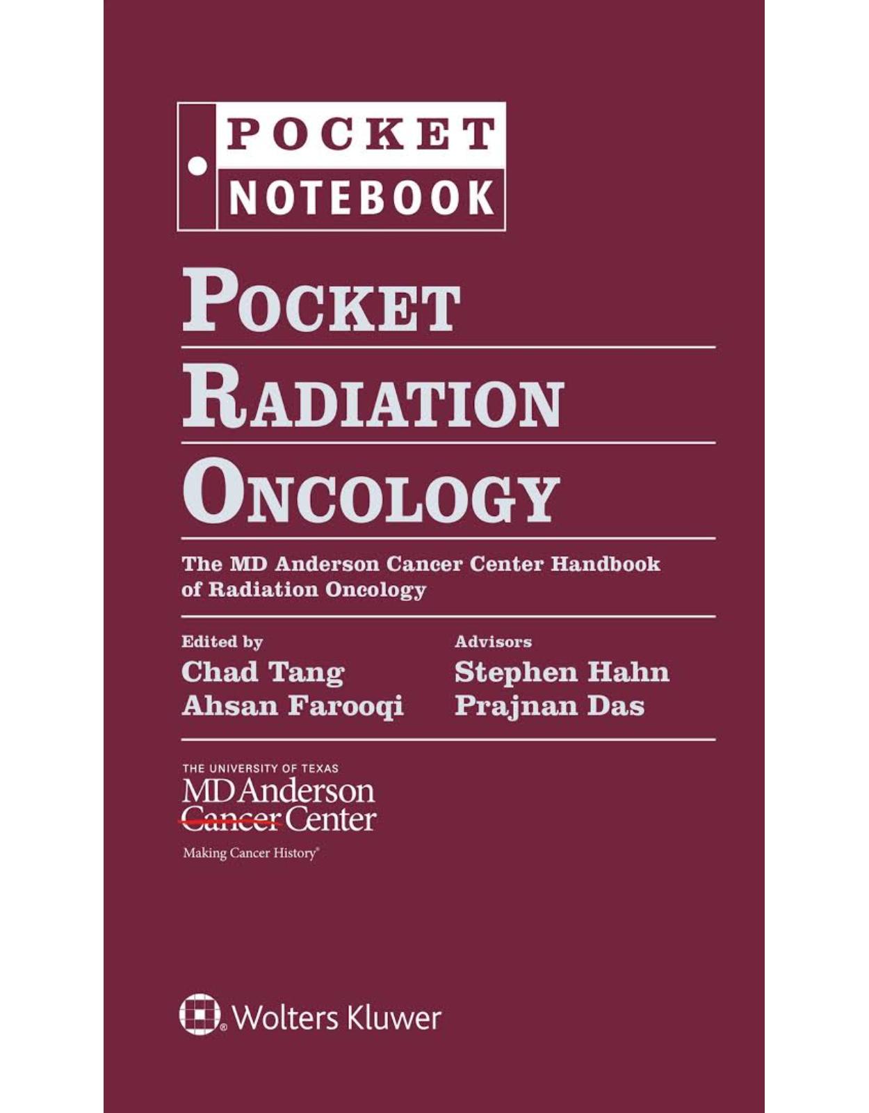 Pocket Radiation Oncology (Pocket Notebook) 