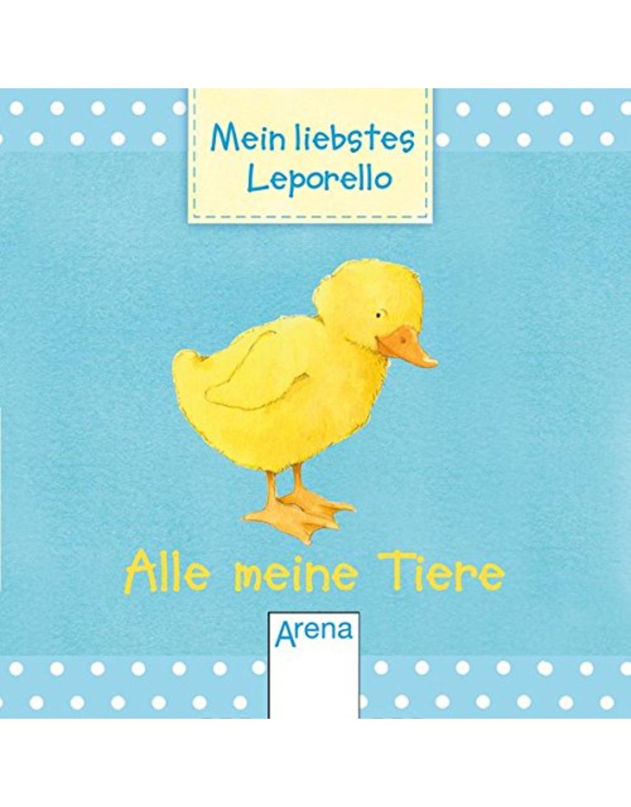 Mein liebstes Leporello - Alle meine Tiere