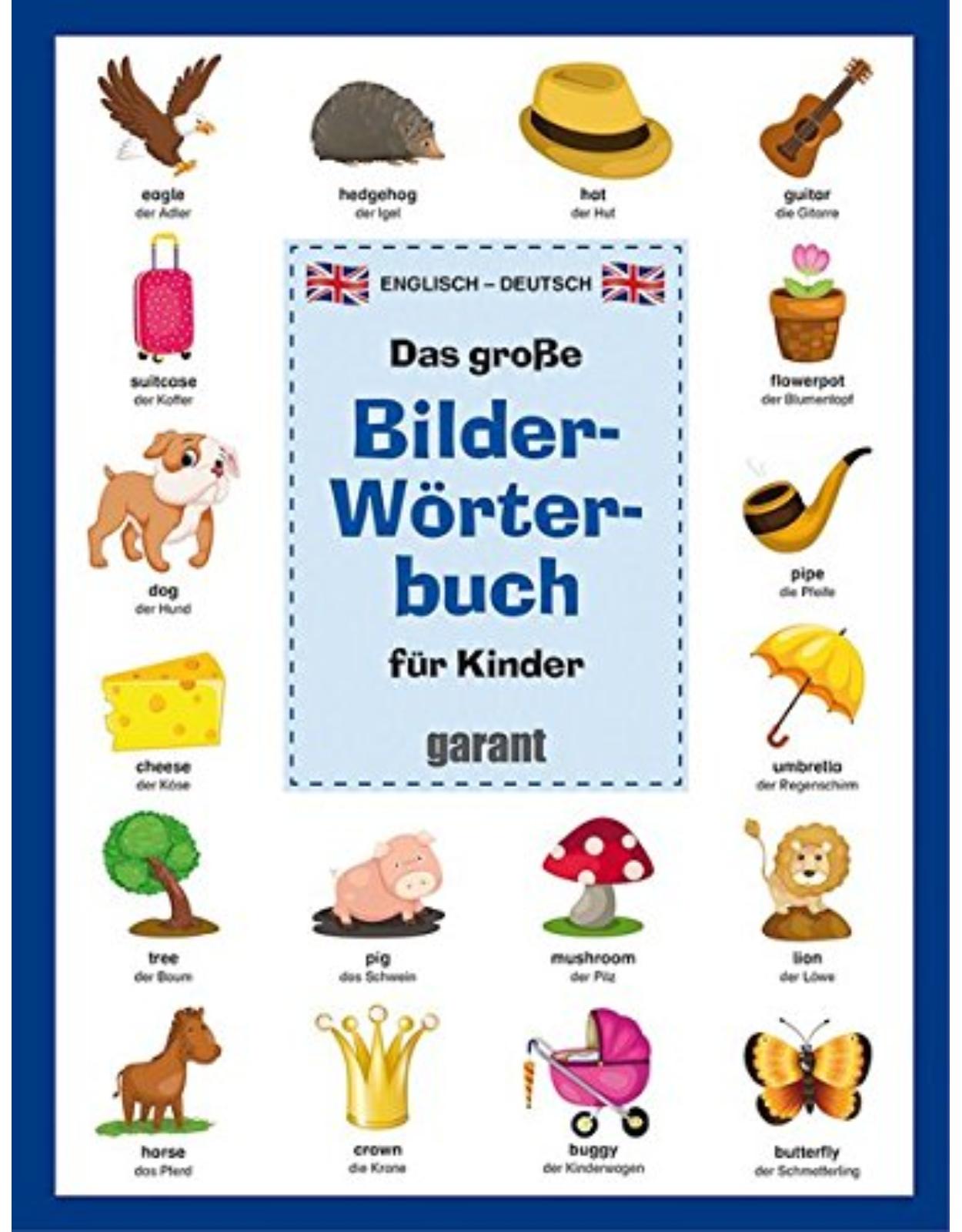 Das große Bildwörterbuch für Kinder - Englisch/Deutsch