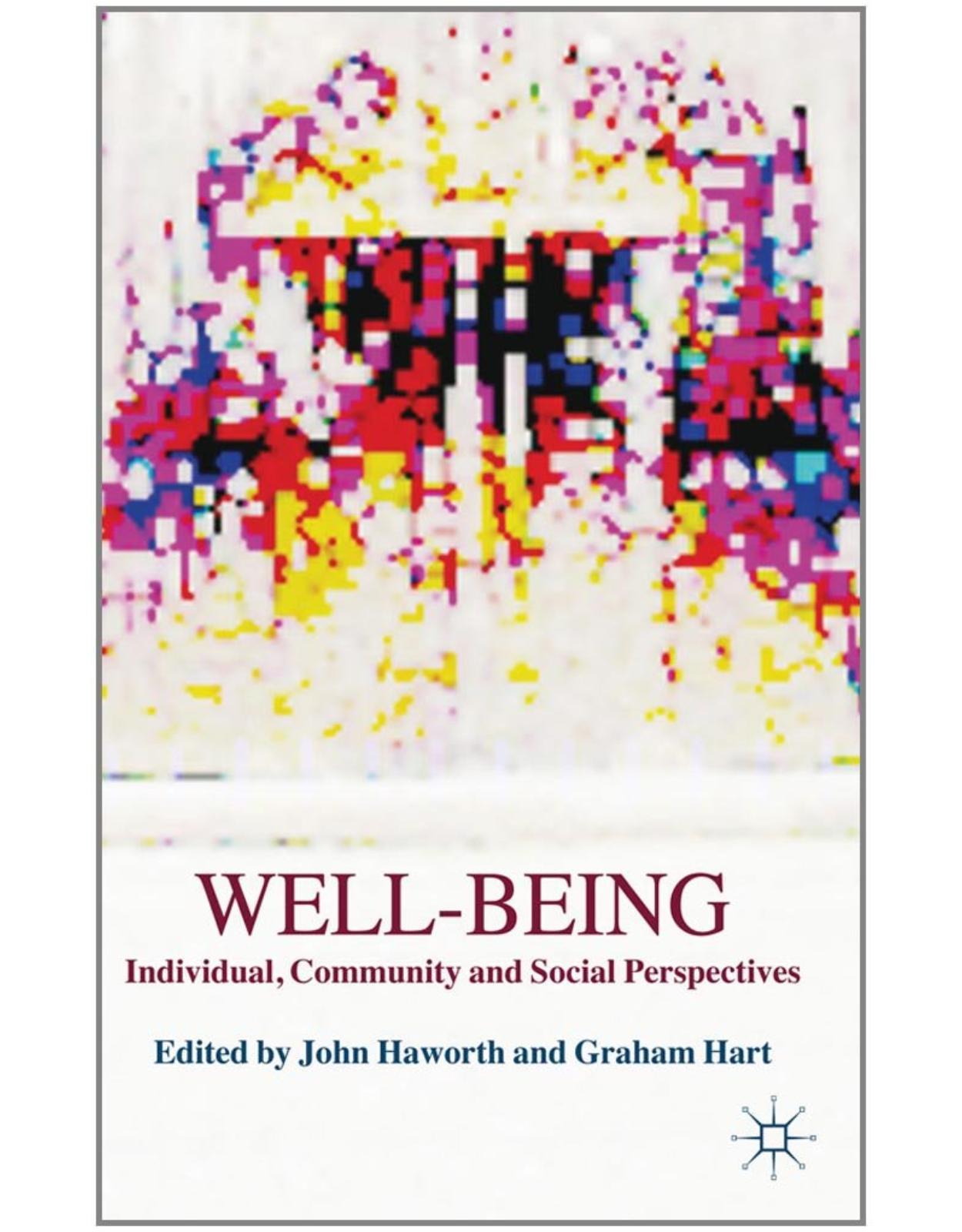 Well-Being: Individual, Community and Social Perspectives