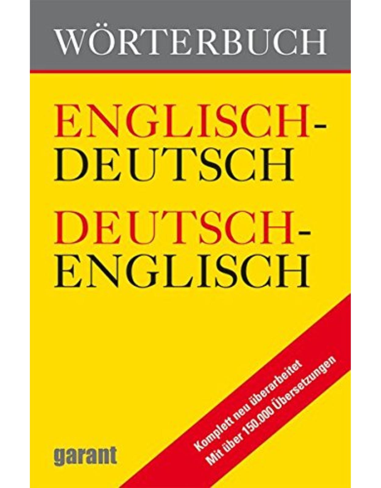 Wörterbuch Deutsch-Englisch, Englisch-Deutsch