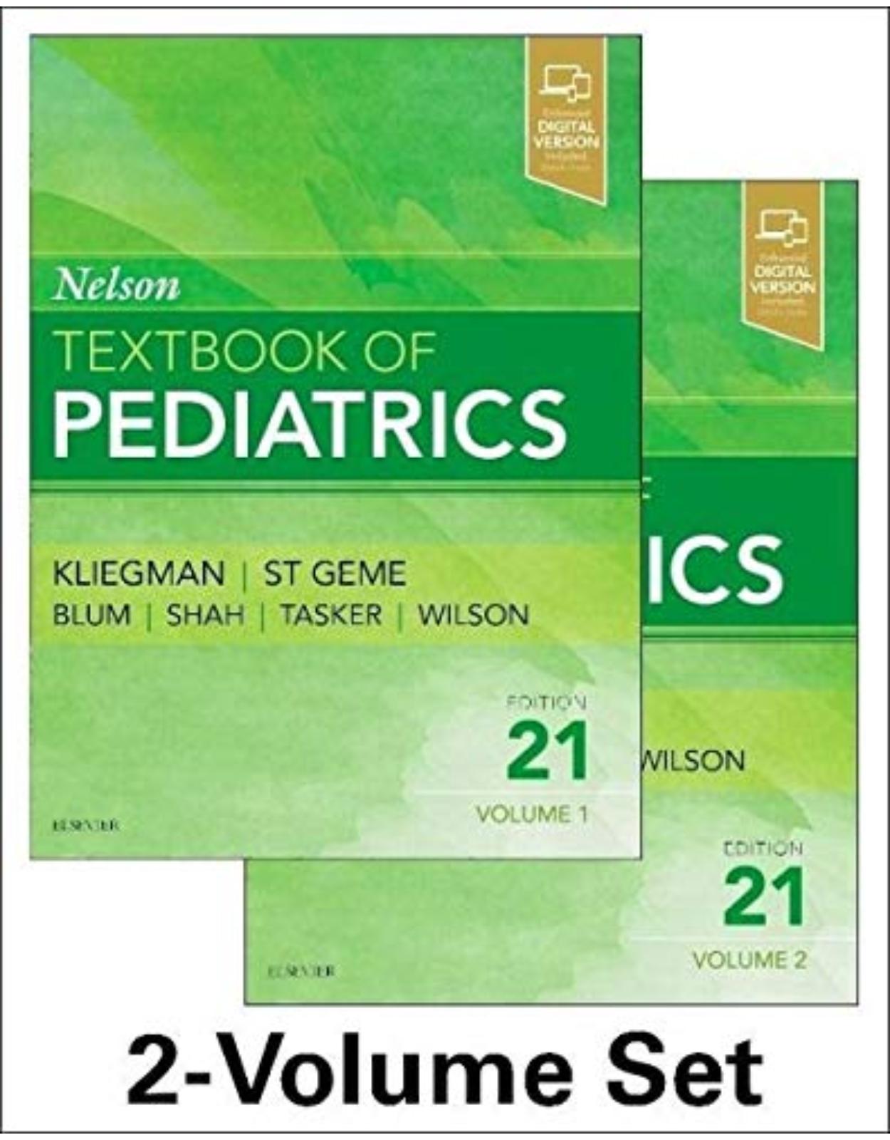  Nelson Textbook of Pediatrics, 2-Volume Set