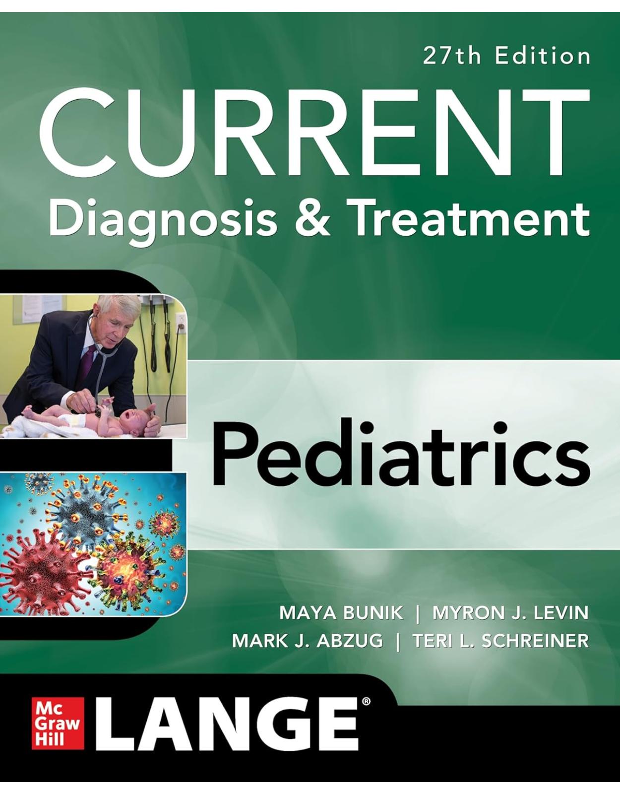 CURRENT Diagnosis & Treatment Pediatrics, 27th Edition