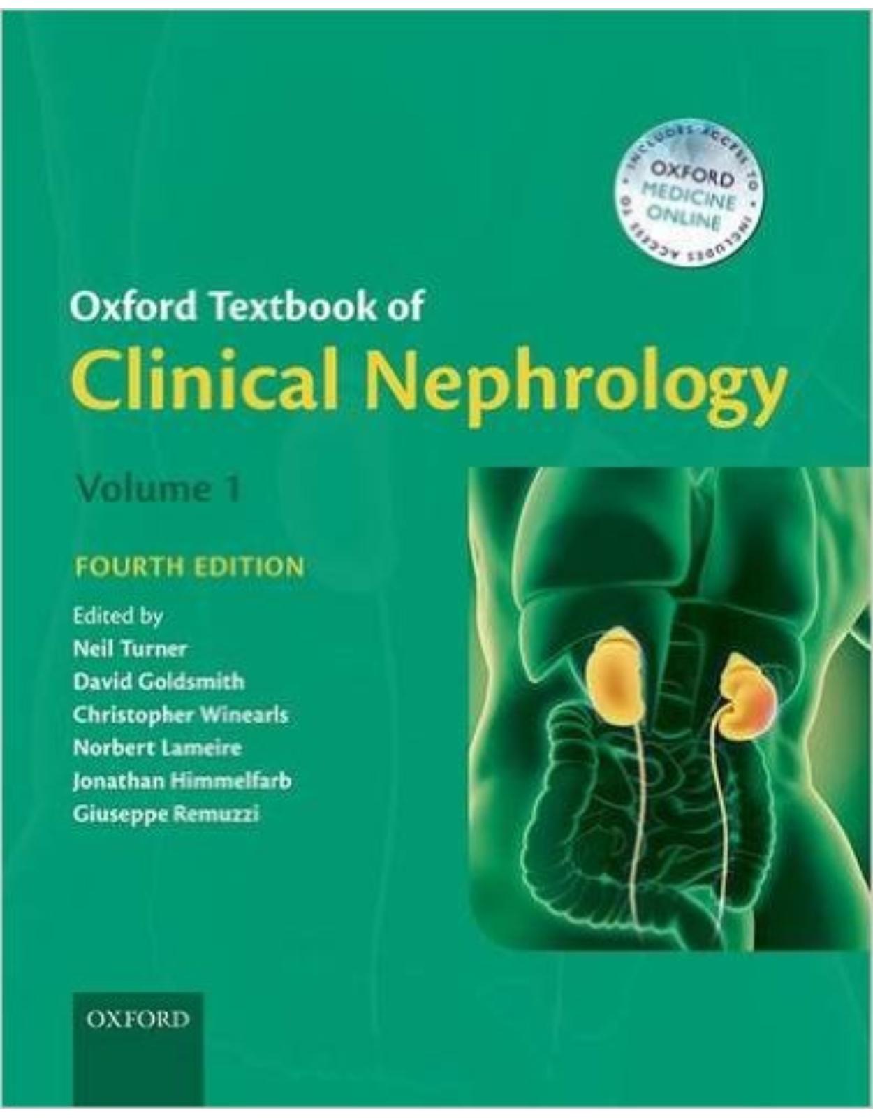 Oxford Textbook of Clinical Nephrology 4th Edition