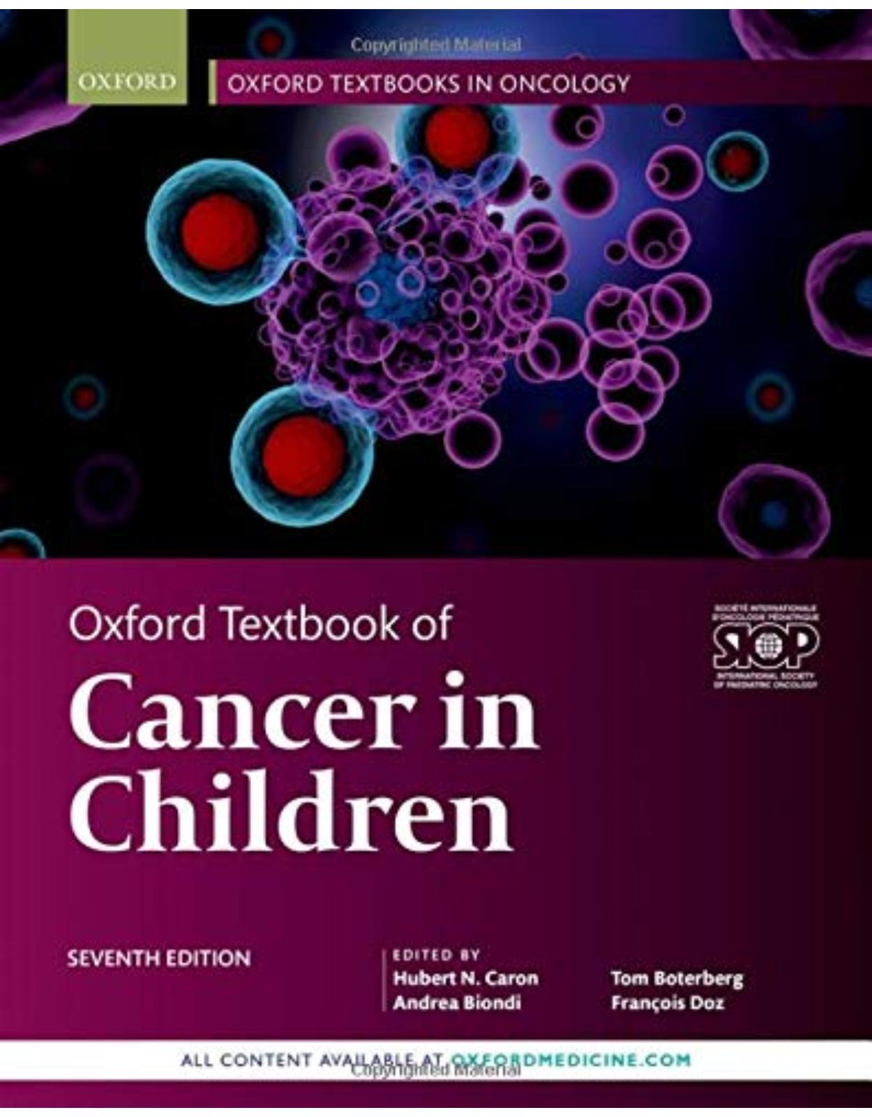Oxford Textbook of Cancer in Children