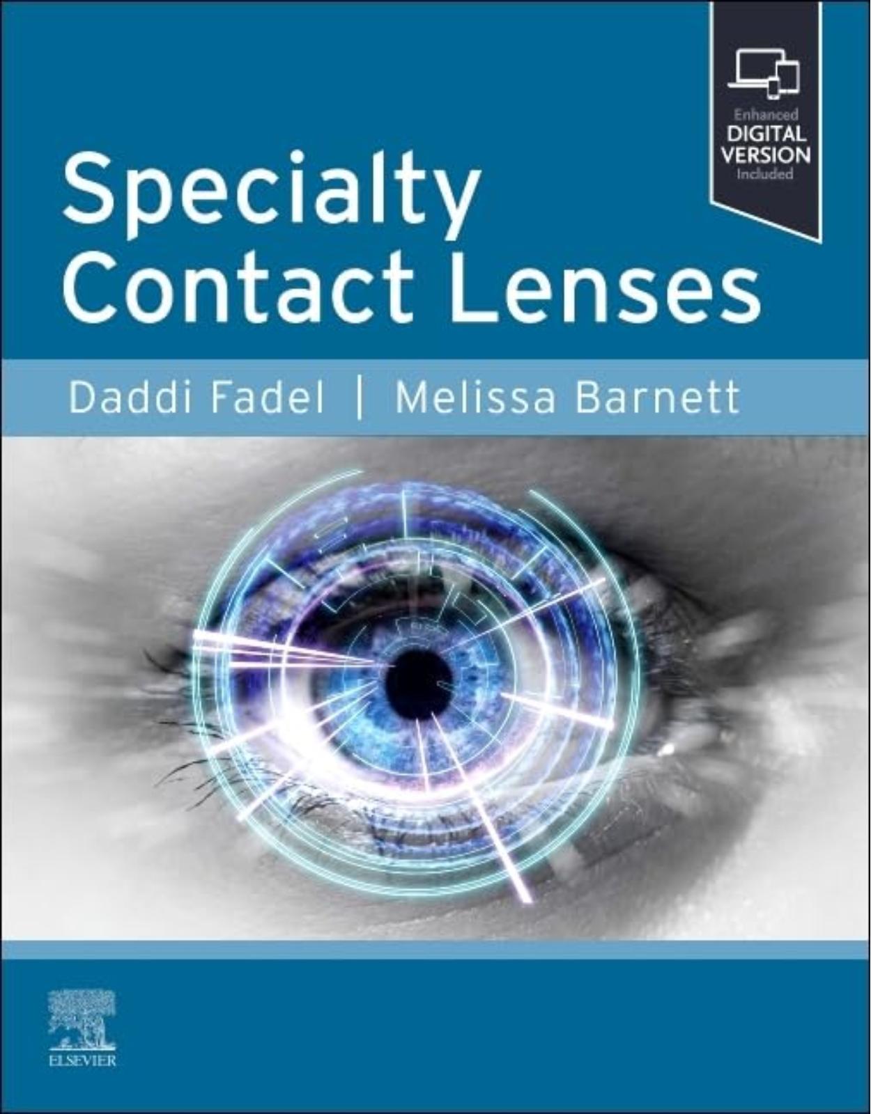Specialty Contact Lenses 1st Edition