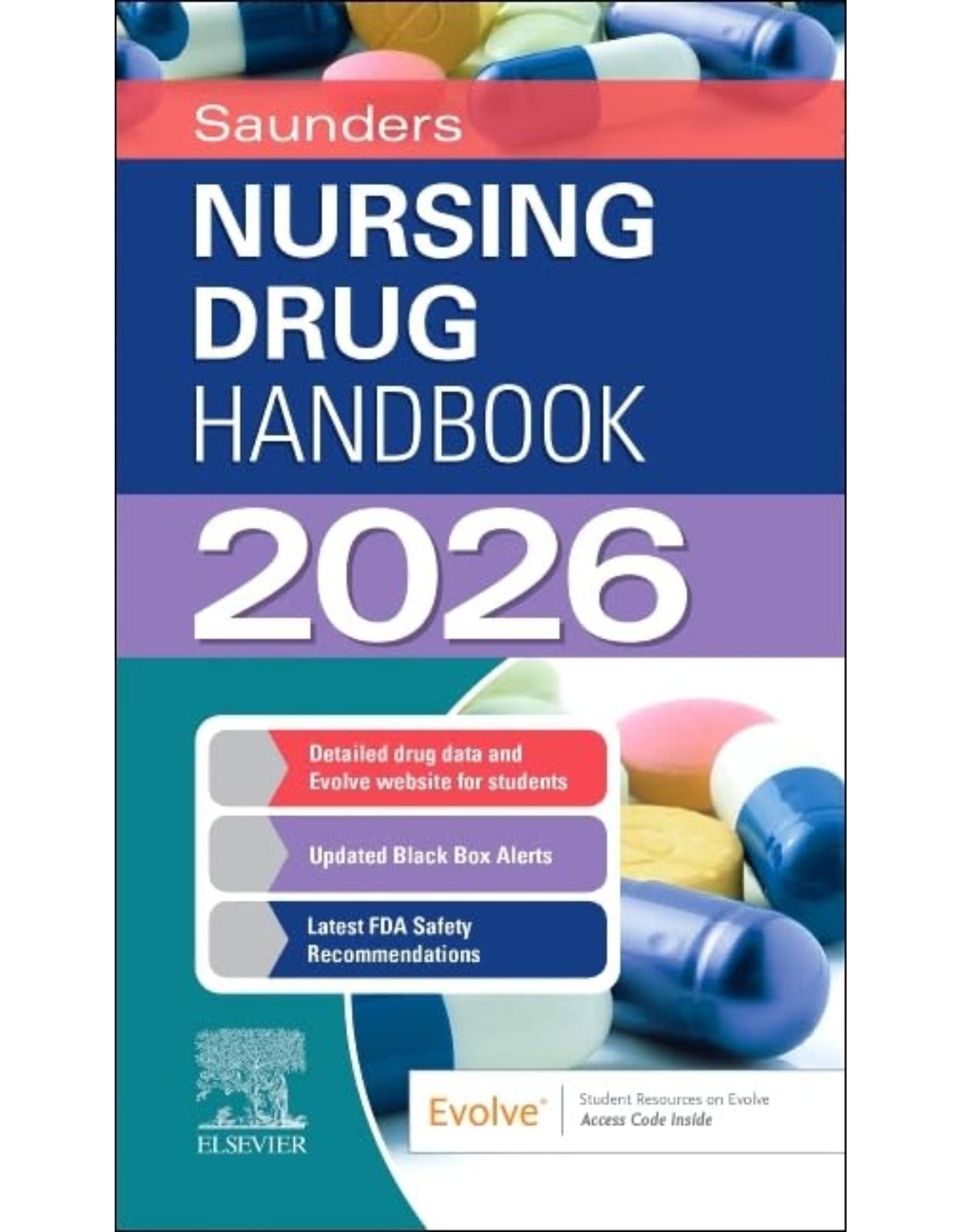 Saunders Nursing Drug Handbook 2026 1st Edition