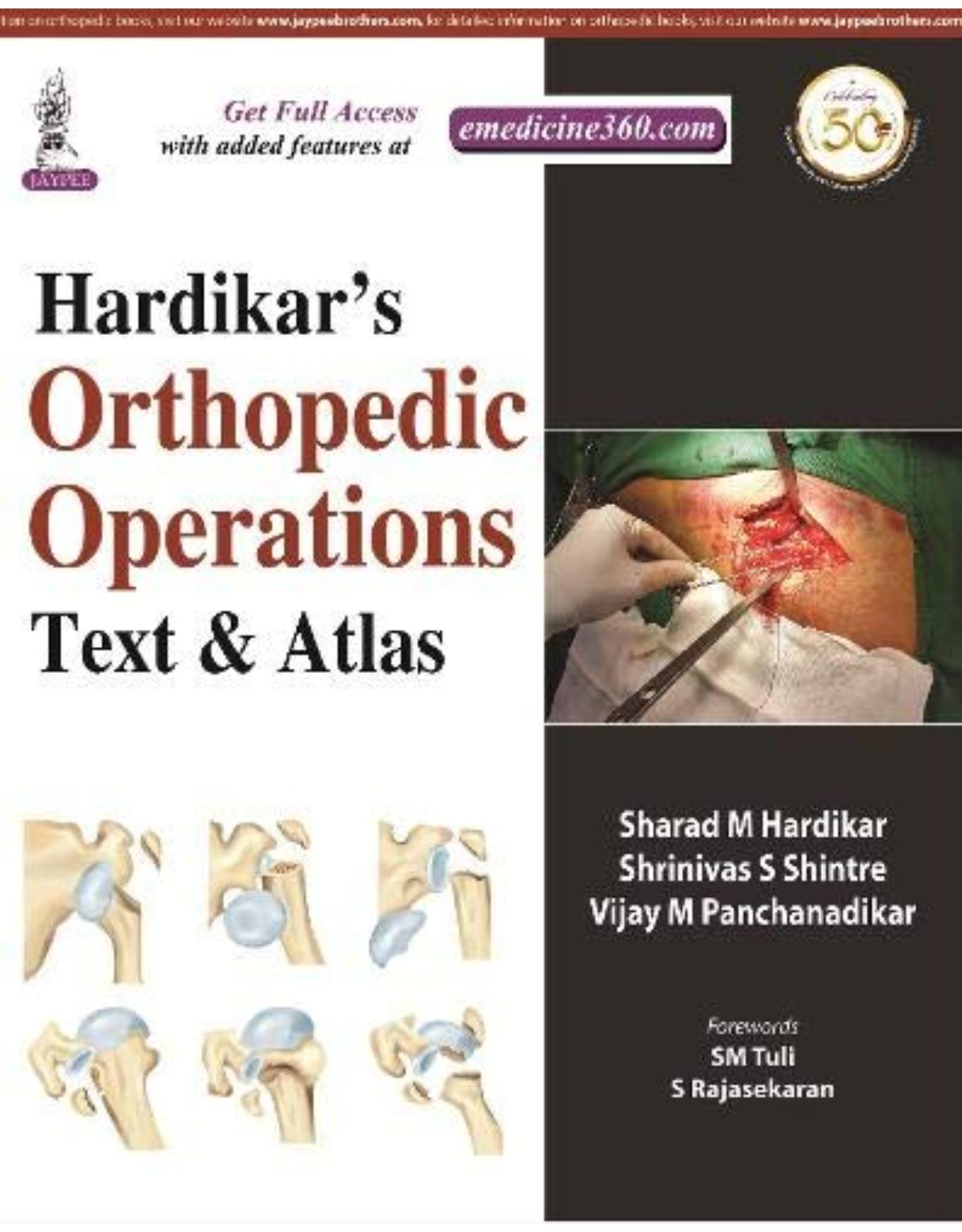 Hardikar's Orthopedic Operations