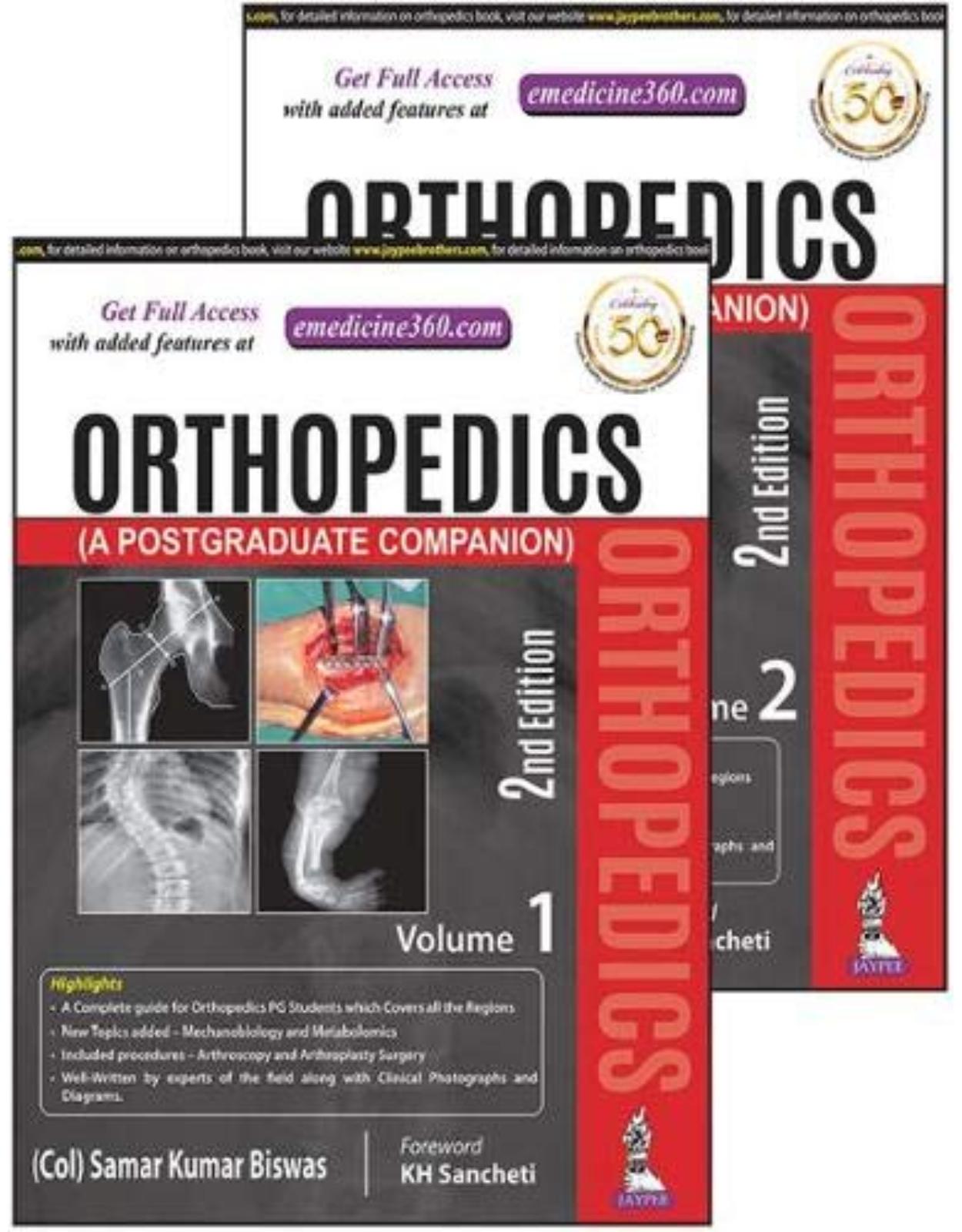 Orthopedics (A Postgraduate Companion)