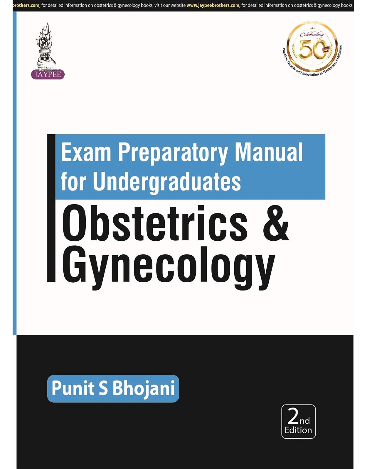 Exam Preparatory Manual for Undergraduates: Obstetrics and Gynecology