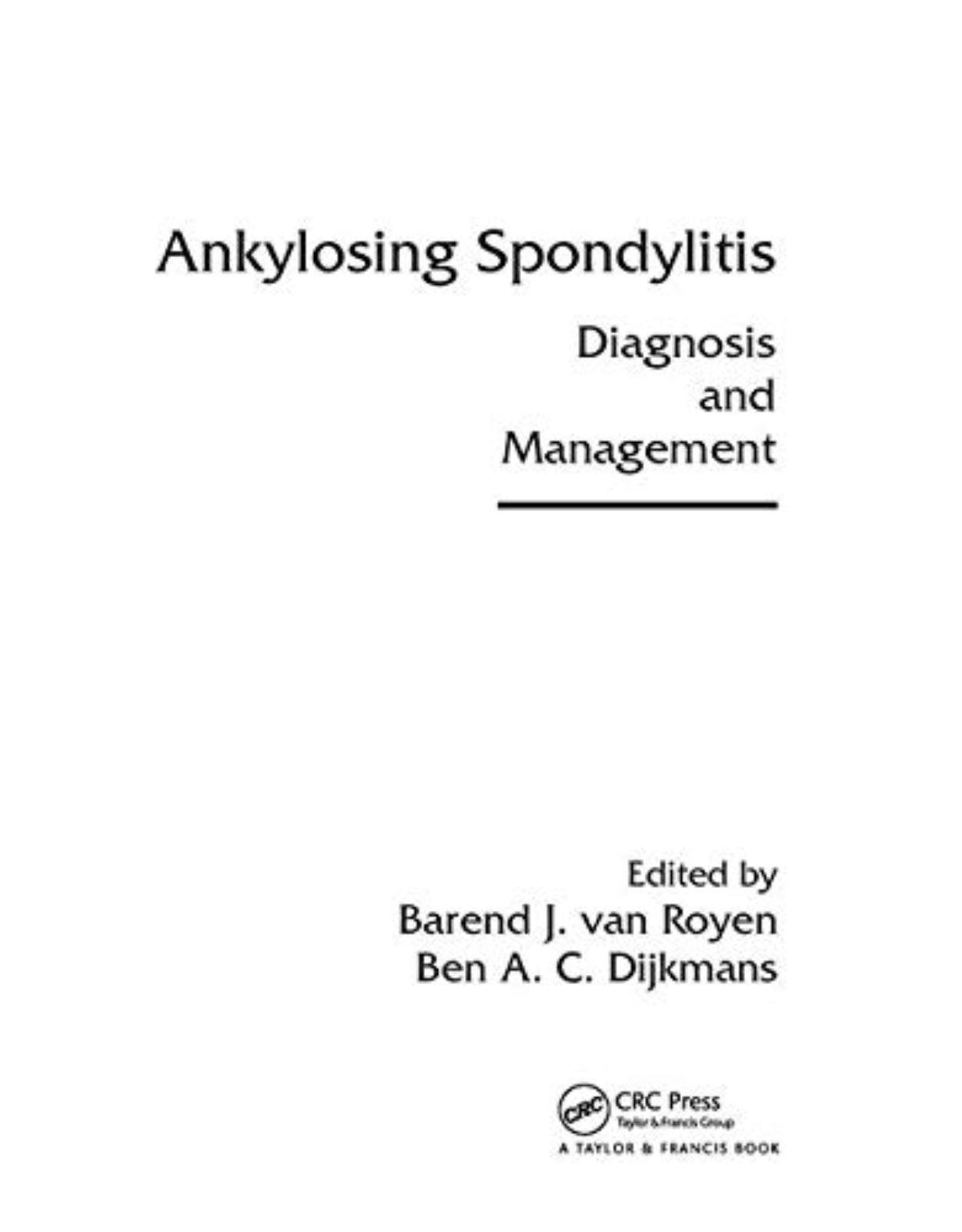 Ankylosing Spondylitis