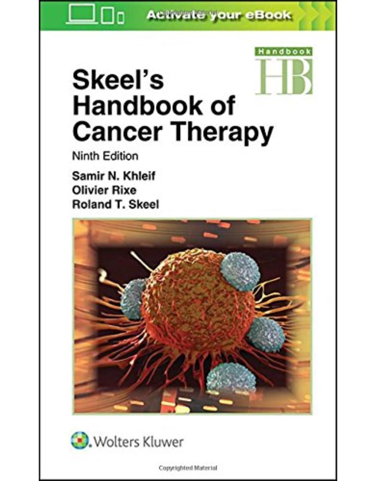 Skeel's Handbook of Cancer Therapy, 9e 