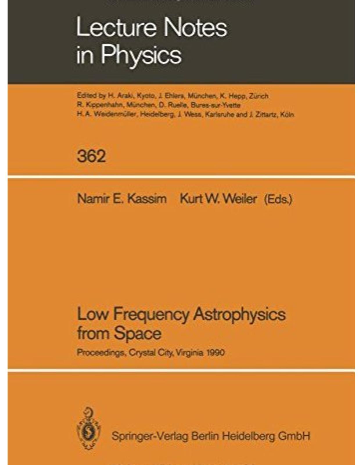 Low Frequency Astrophysics from Space