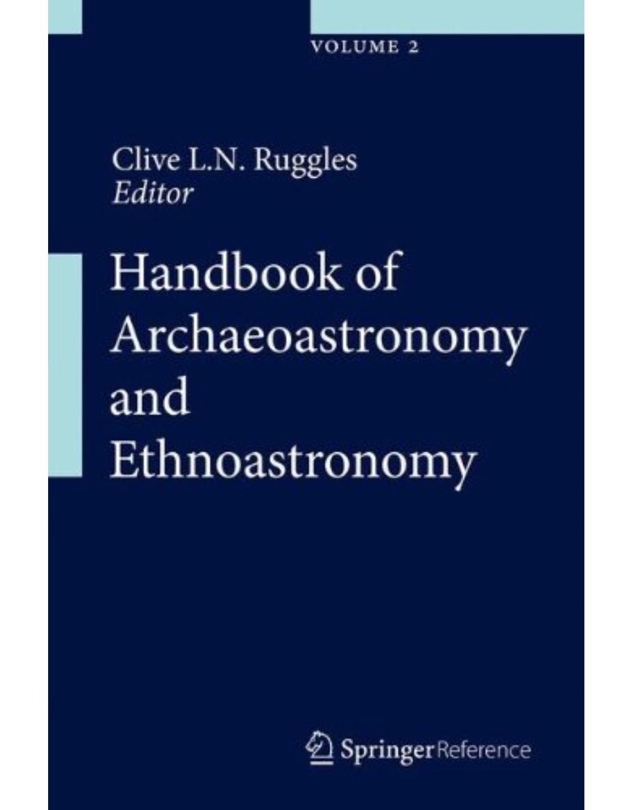 Handbook of Archaeoastronomy and Ethnoastronomy