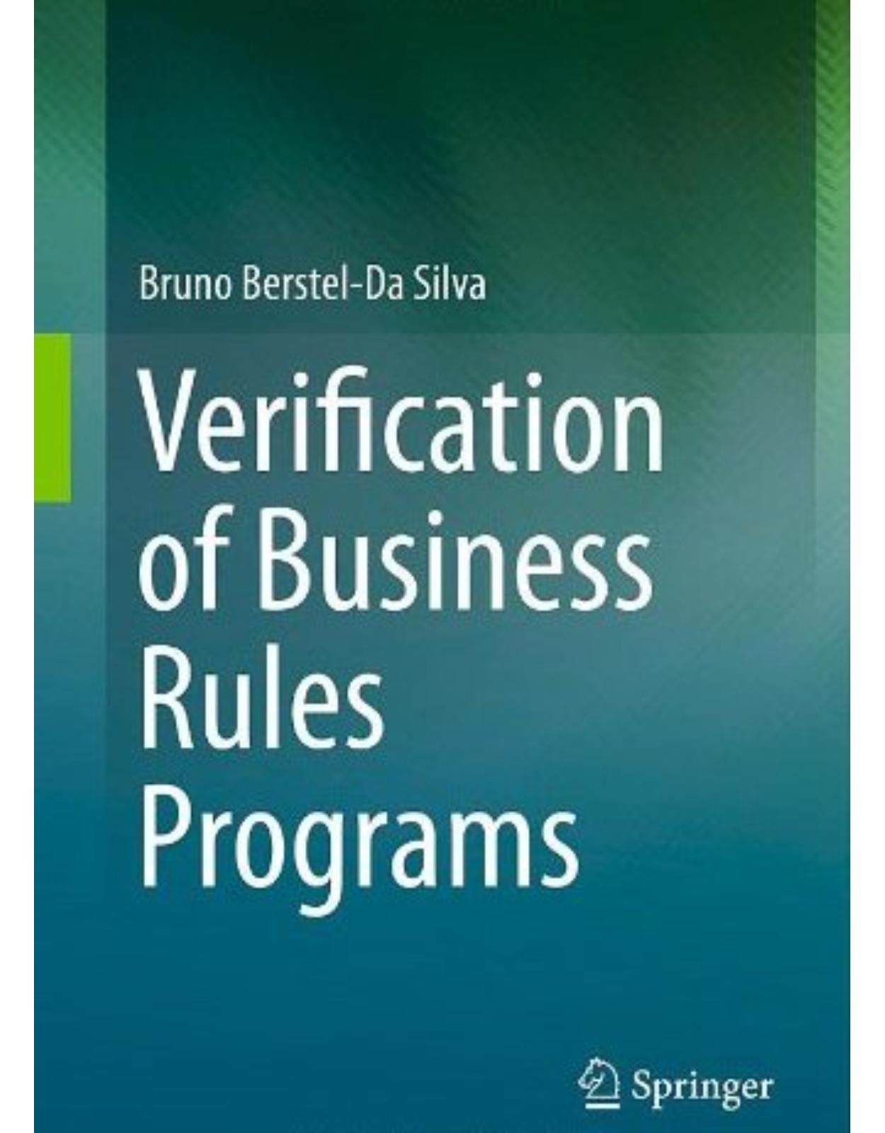 Verification of Business Rules Programs