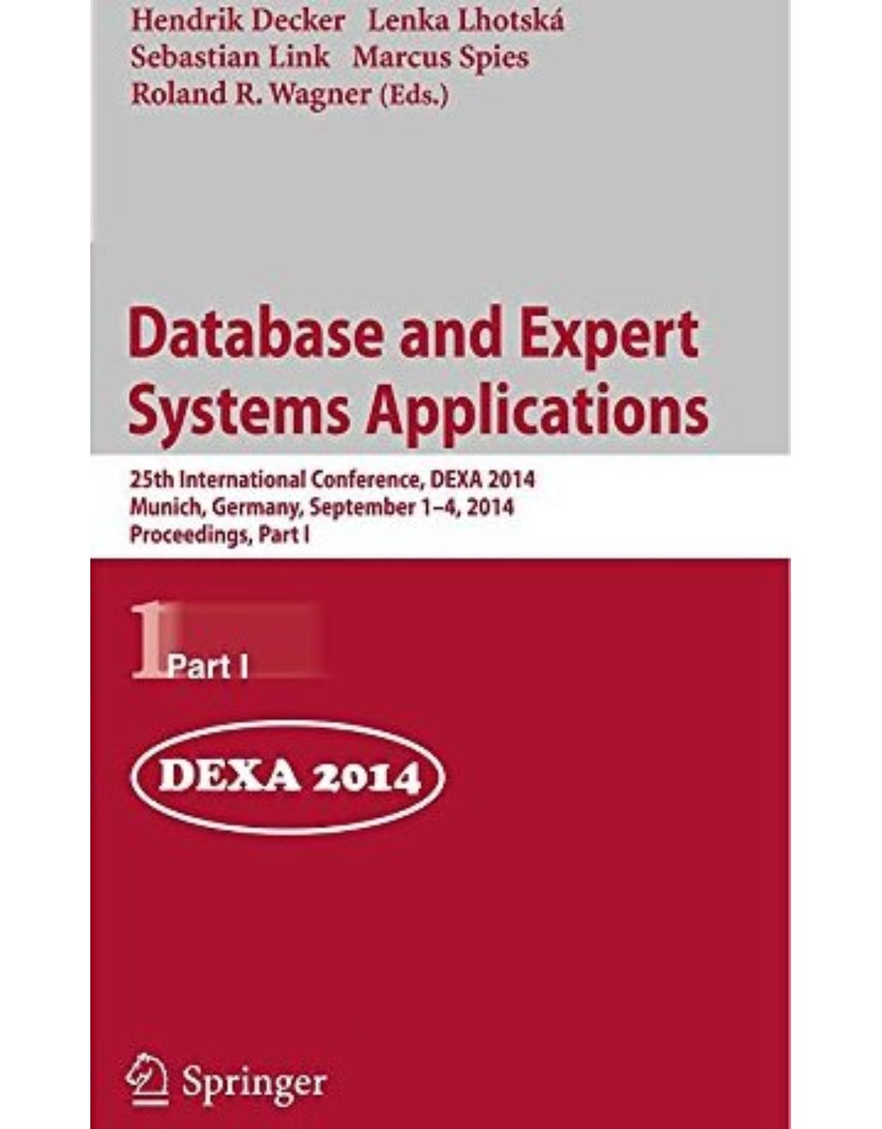 Database and Expert Systems Applications