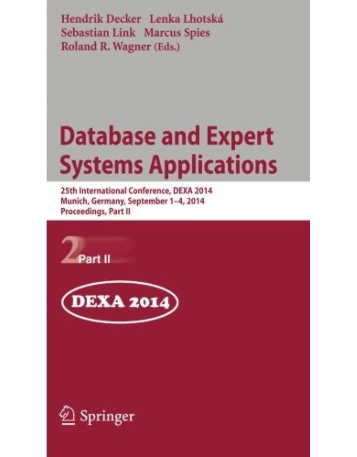 Database and Expert Systems Applications