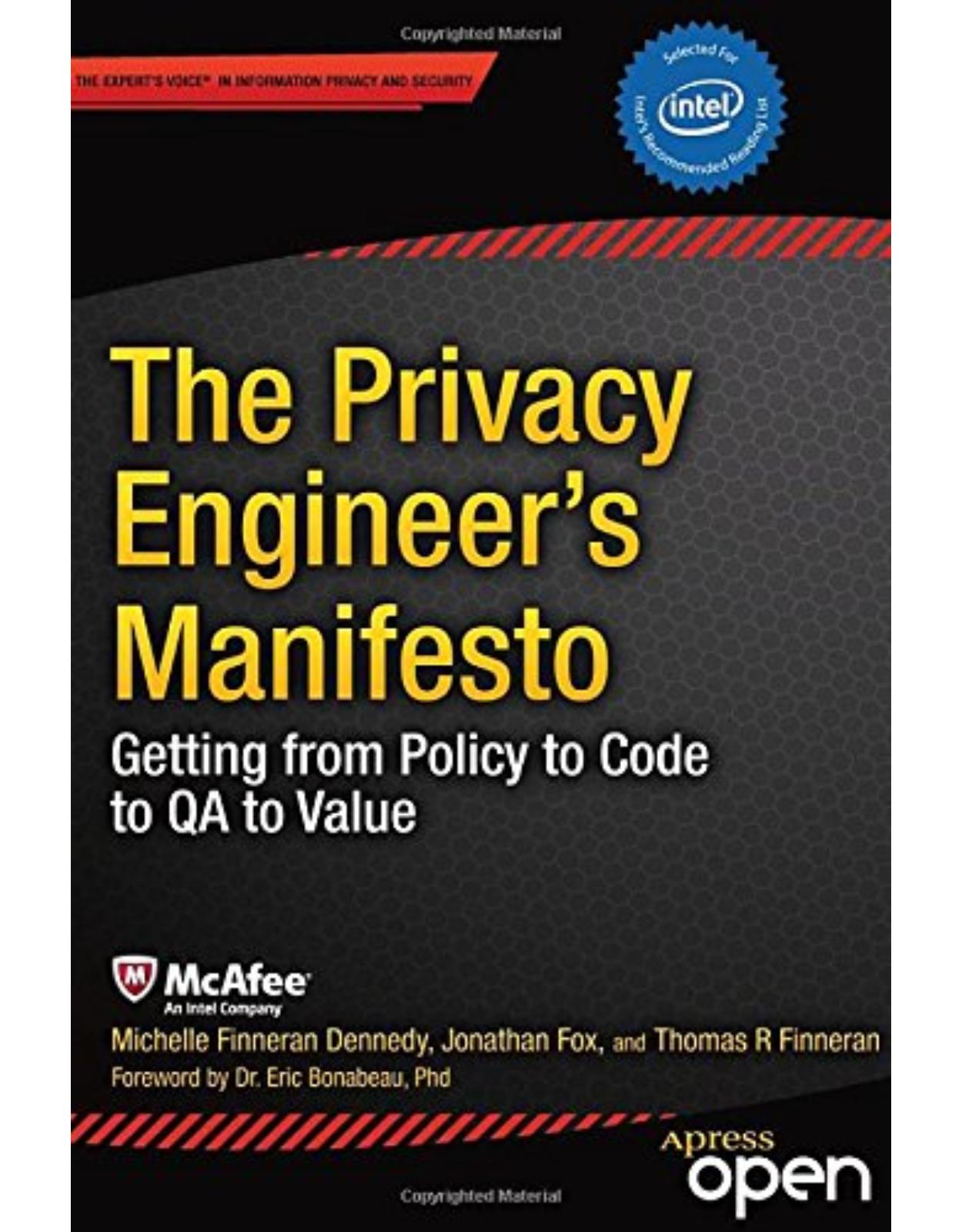 The Privacy Engineer's Manifesto