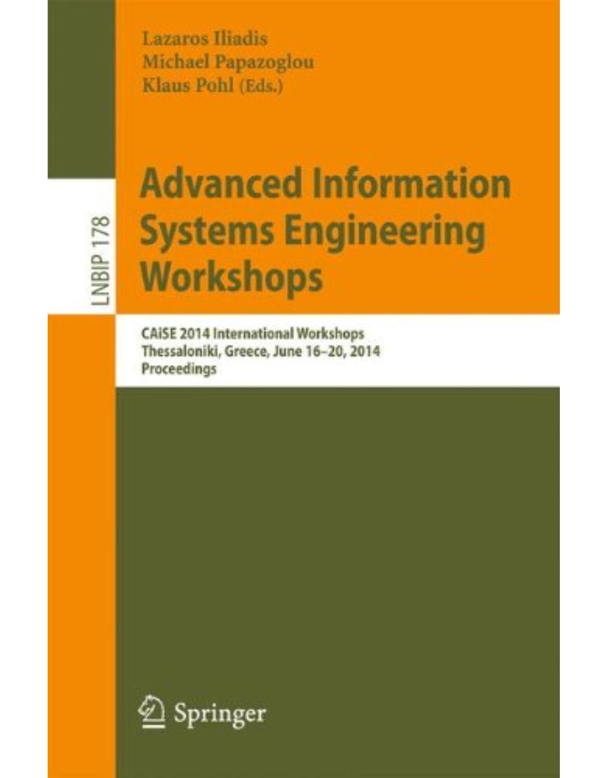 Advanced Information Systems Engineering Workshops