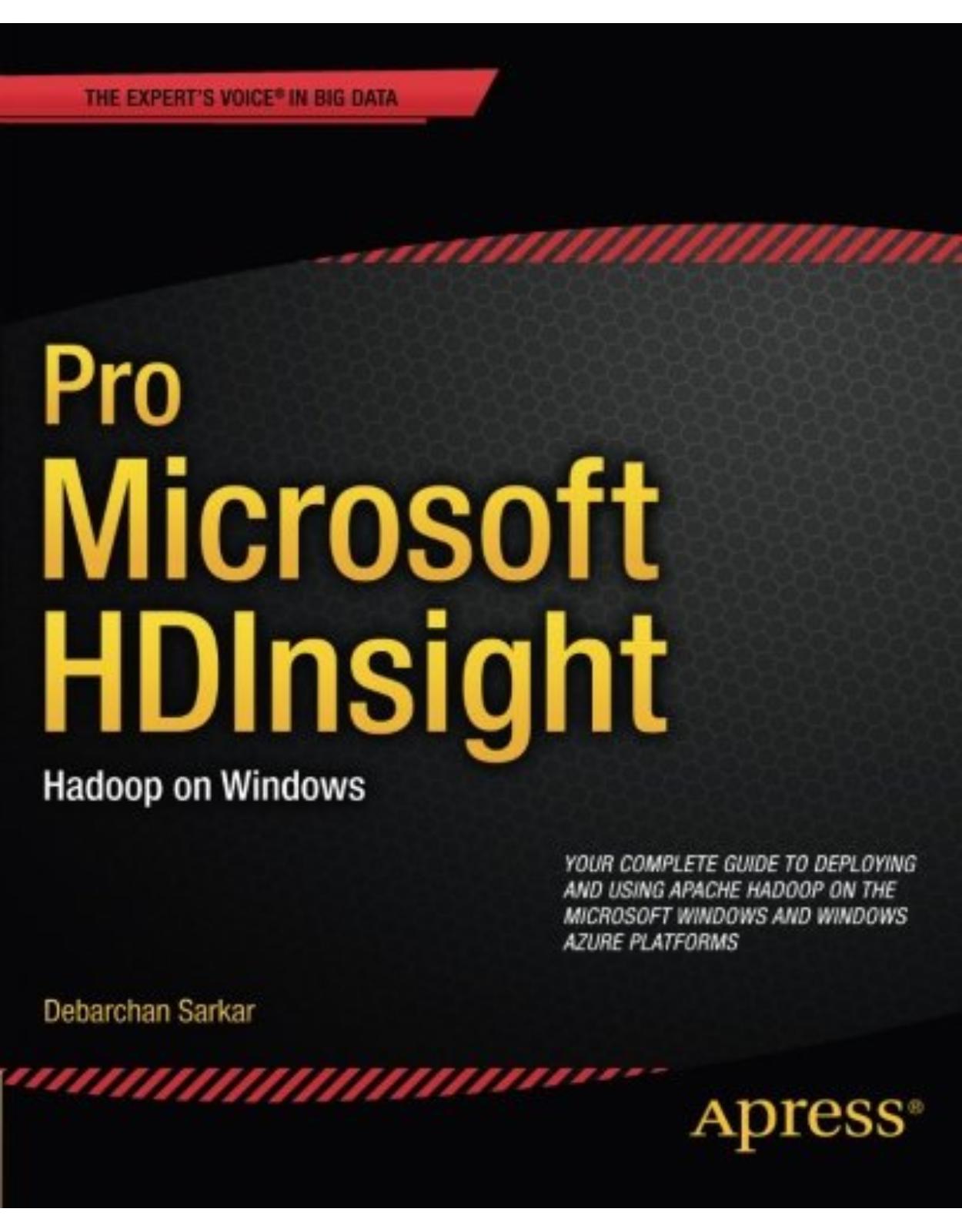 Pro Microsoft HDInsight