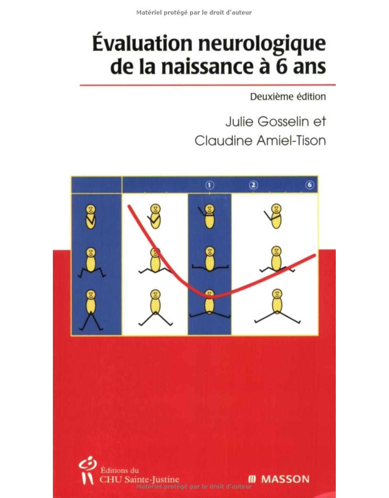 Évaluation neurologique de la naissance à 6 ans