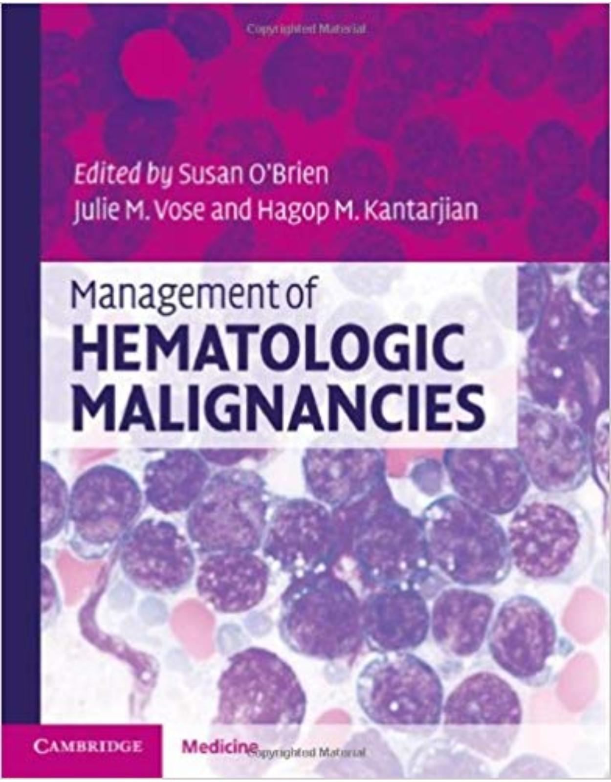 Management of Hematologic Malignancies