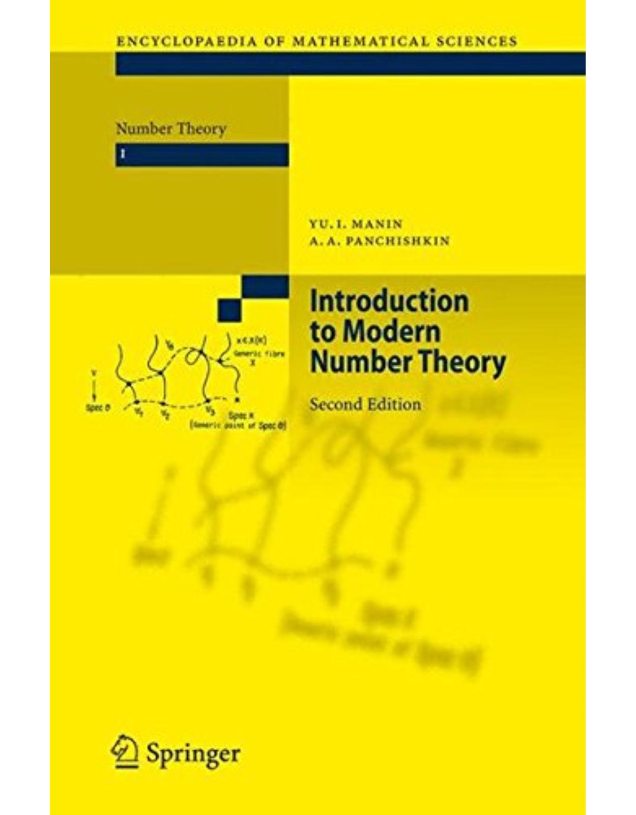 Introduction to Modern Number Theory