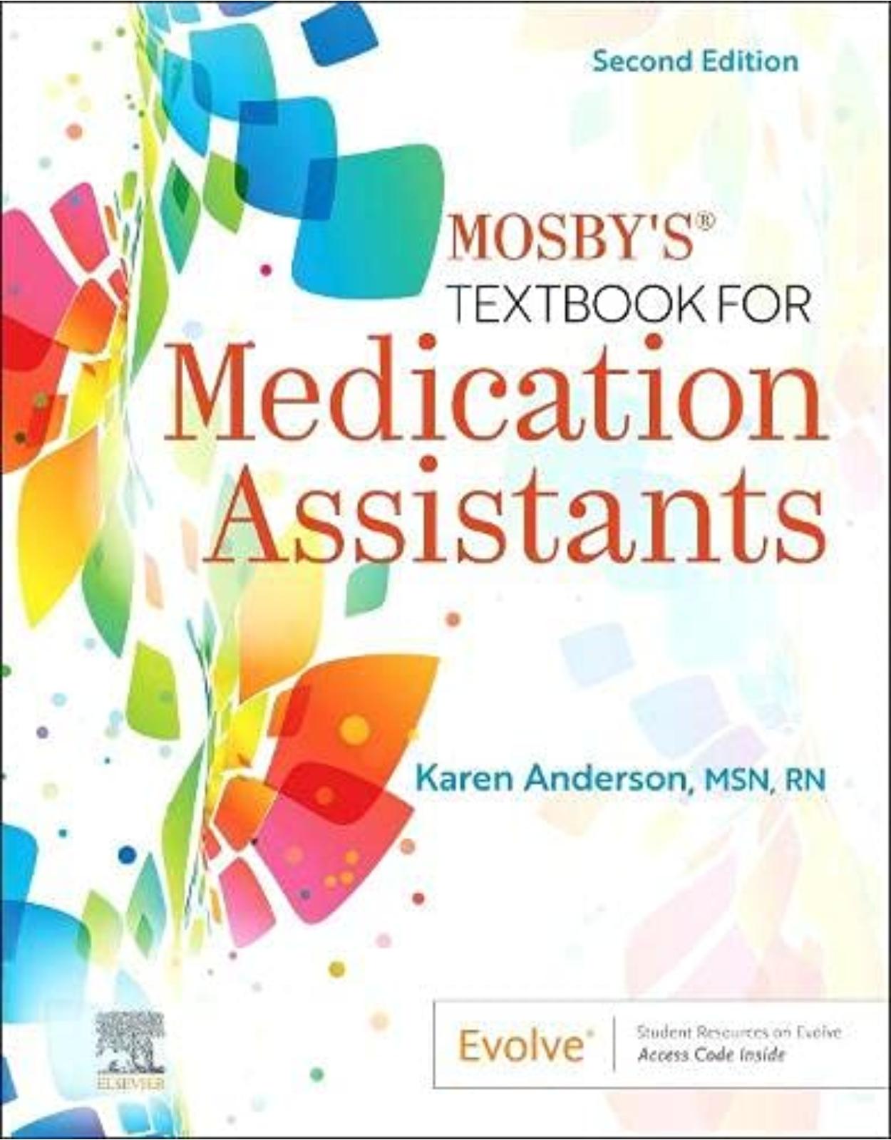 Mosby’s Textbook for Medication Assistants