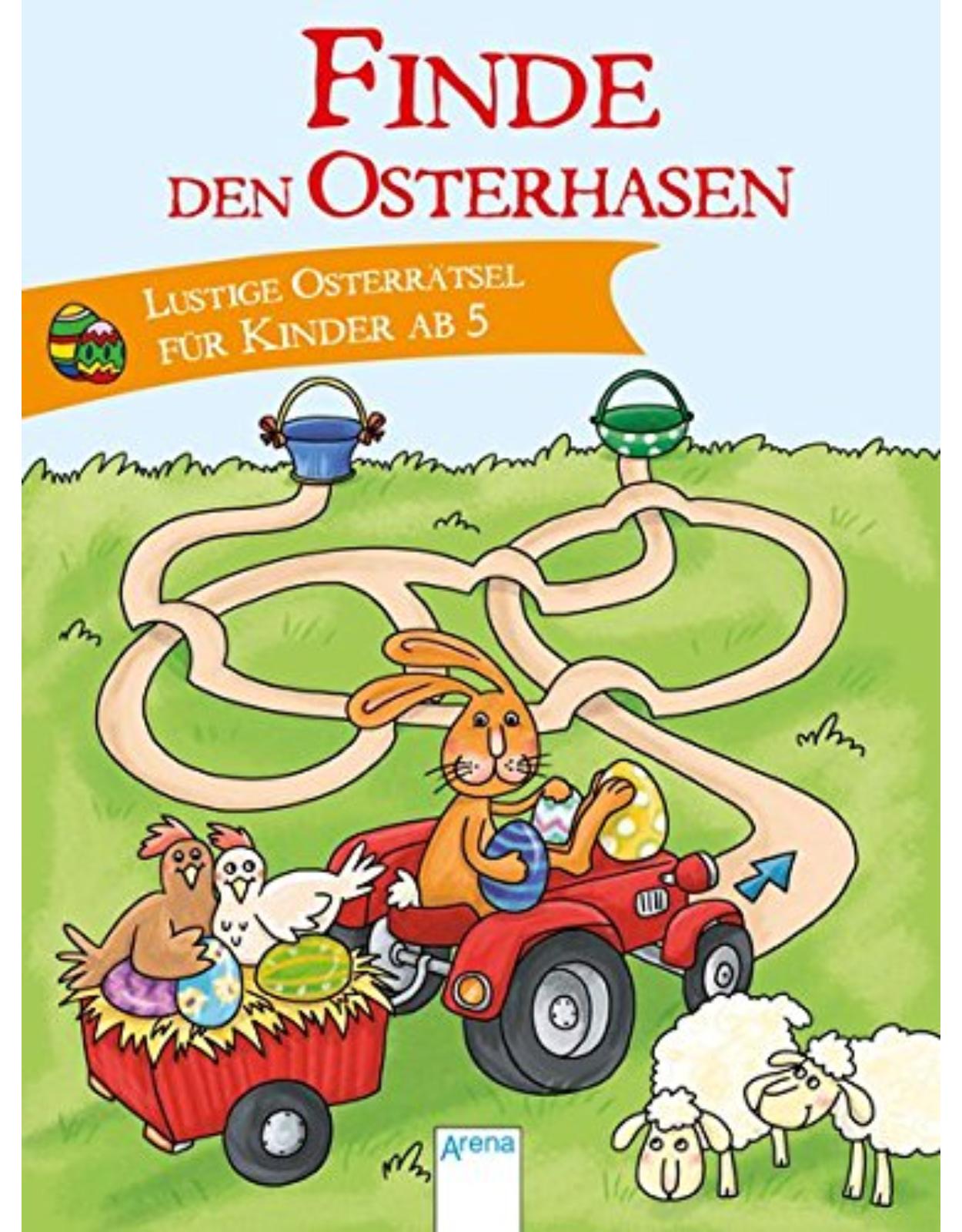 Finde den Osterhasen: Lustige Osterrätsel für Kinder ab 5