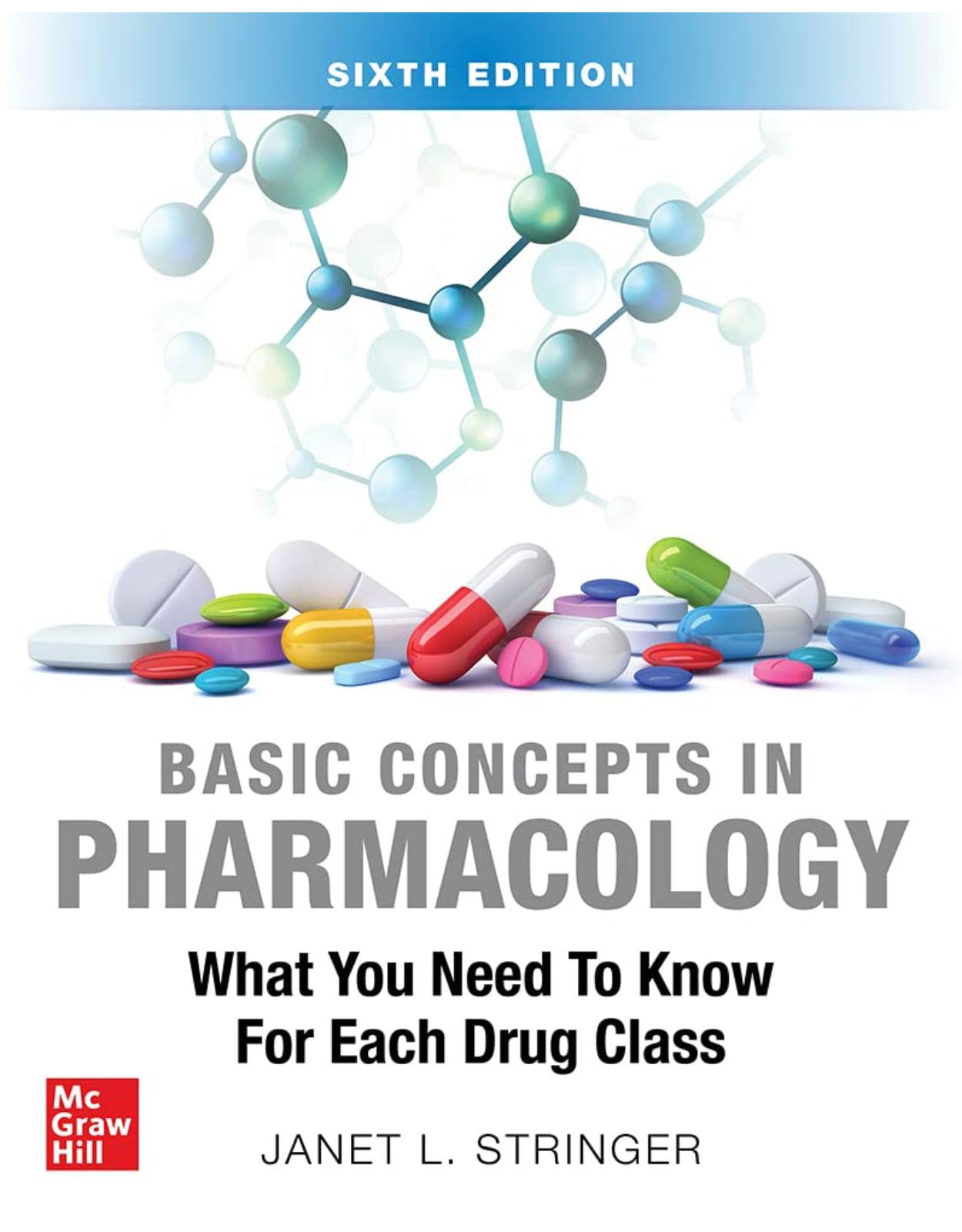 Basic Concepts in Pharmacology