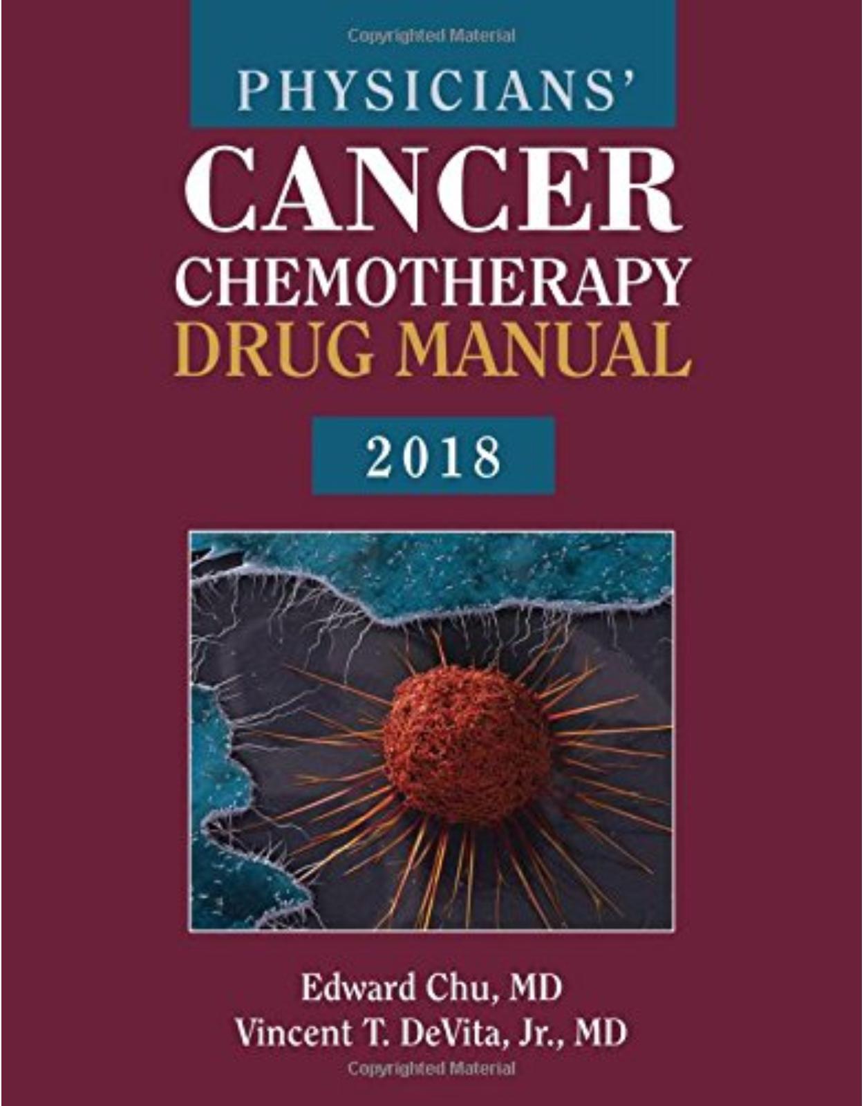 Physicians' Cancer Chemotherapy Drug Manual 2018