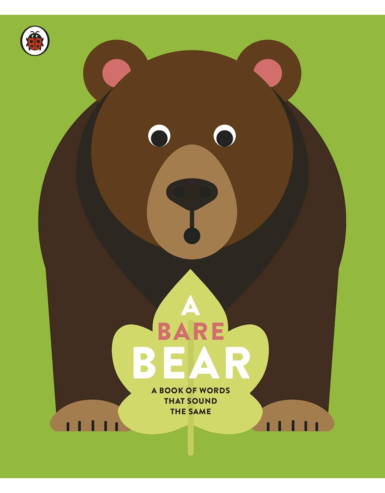 A Bare Bear: A book of words that sound the same (Here Design)