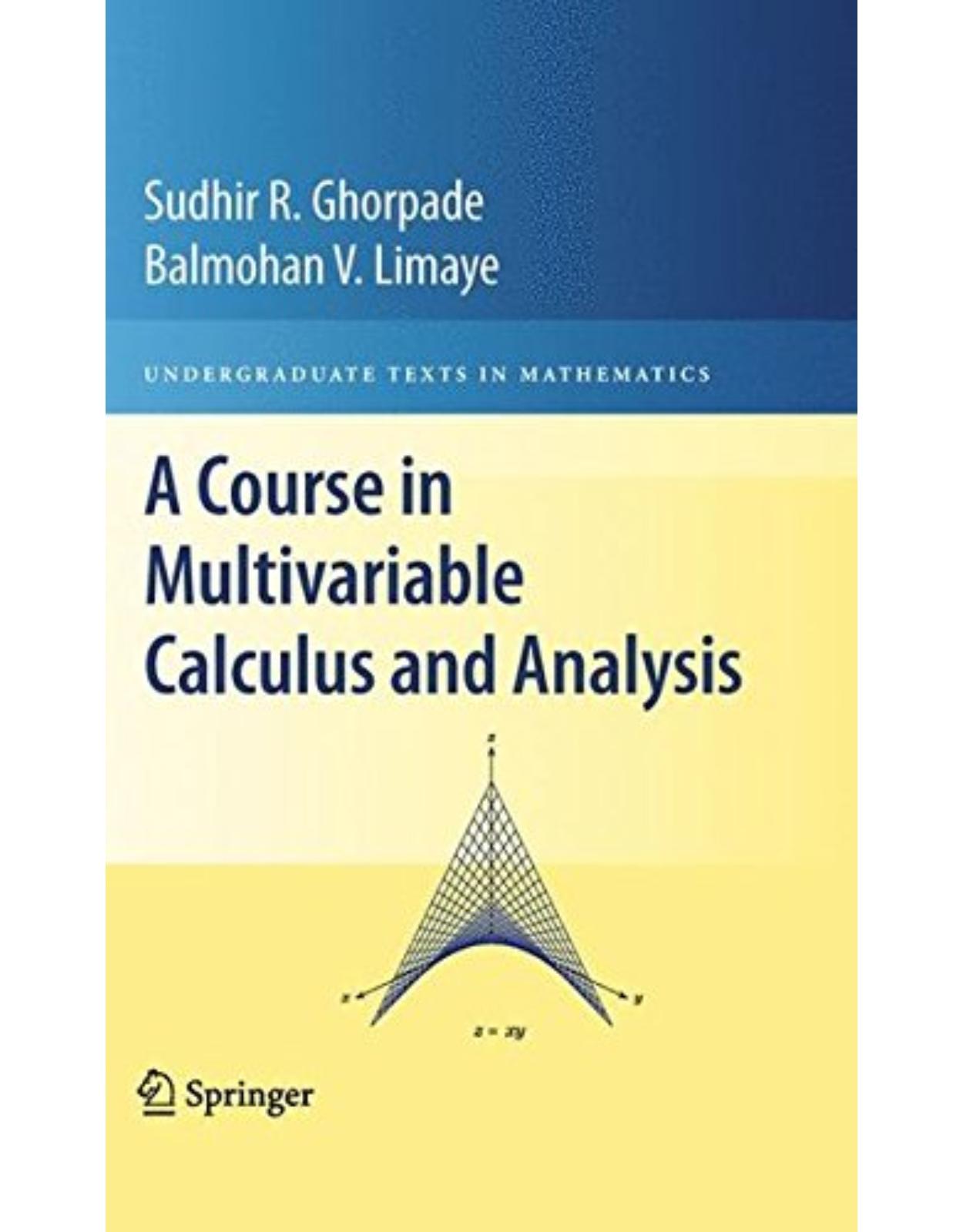 A Course in Multivariable Calculus and Analysis